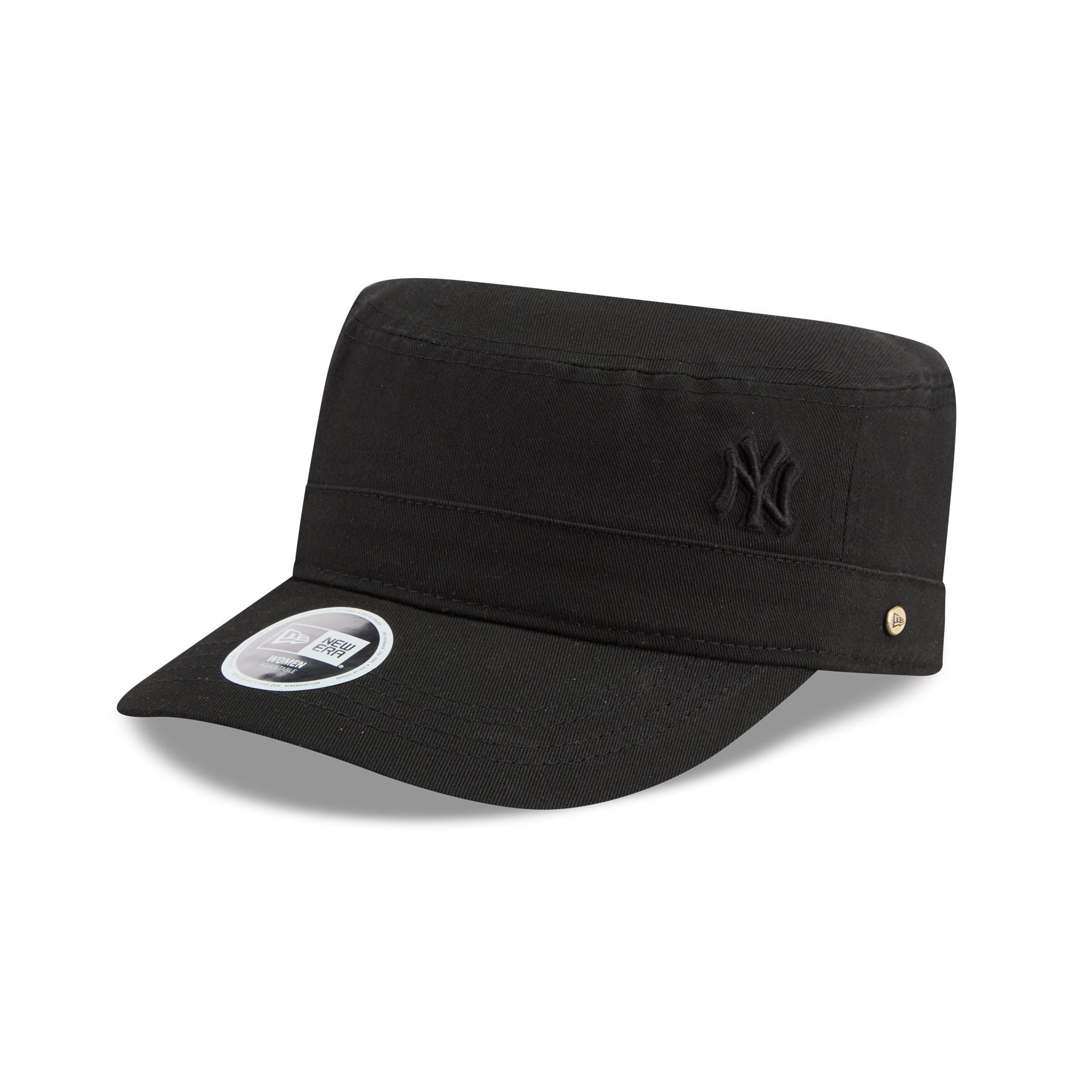 New York Yankees Women's Cadet Black Military Adjustable Hat