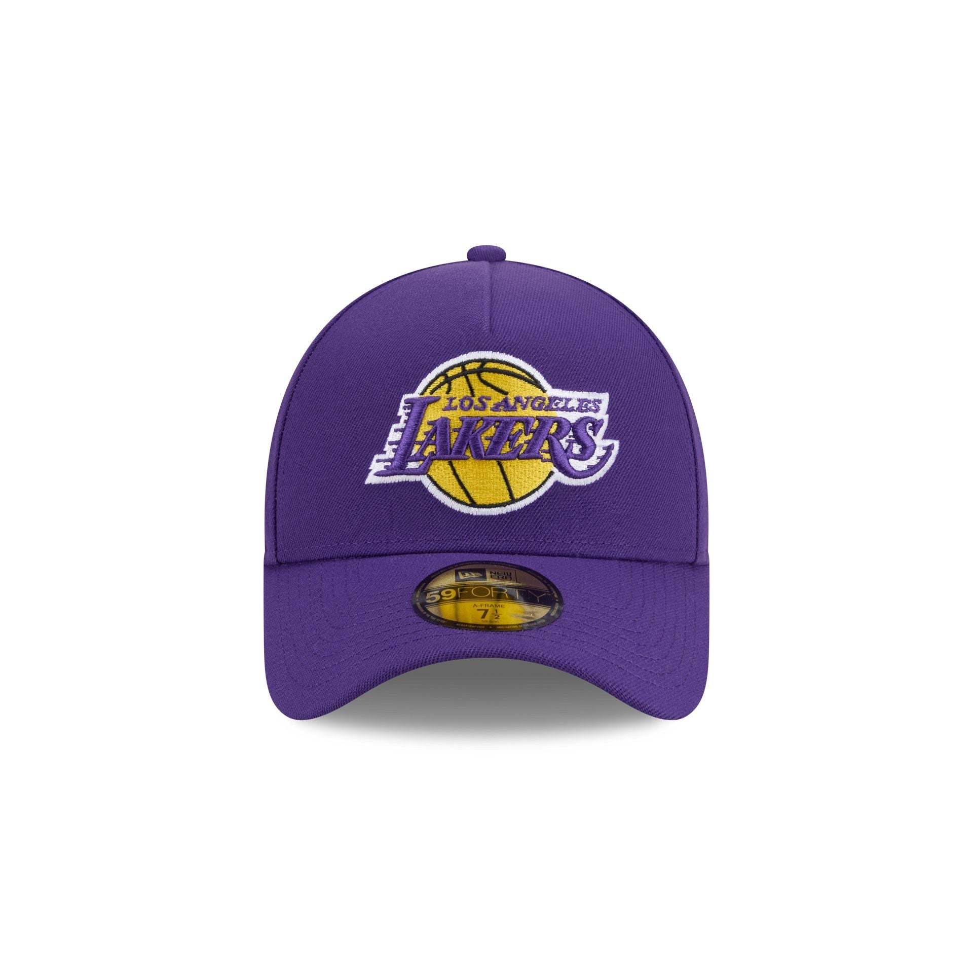 Los Angeles Lakers Team Side 59FORTY A-Frame Fitted Hat