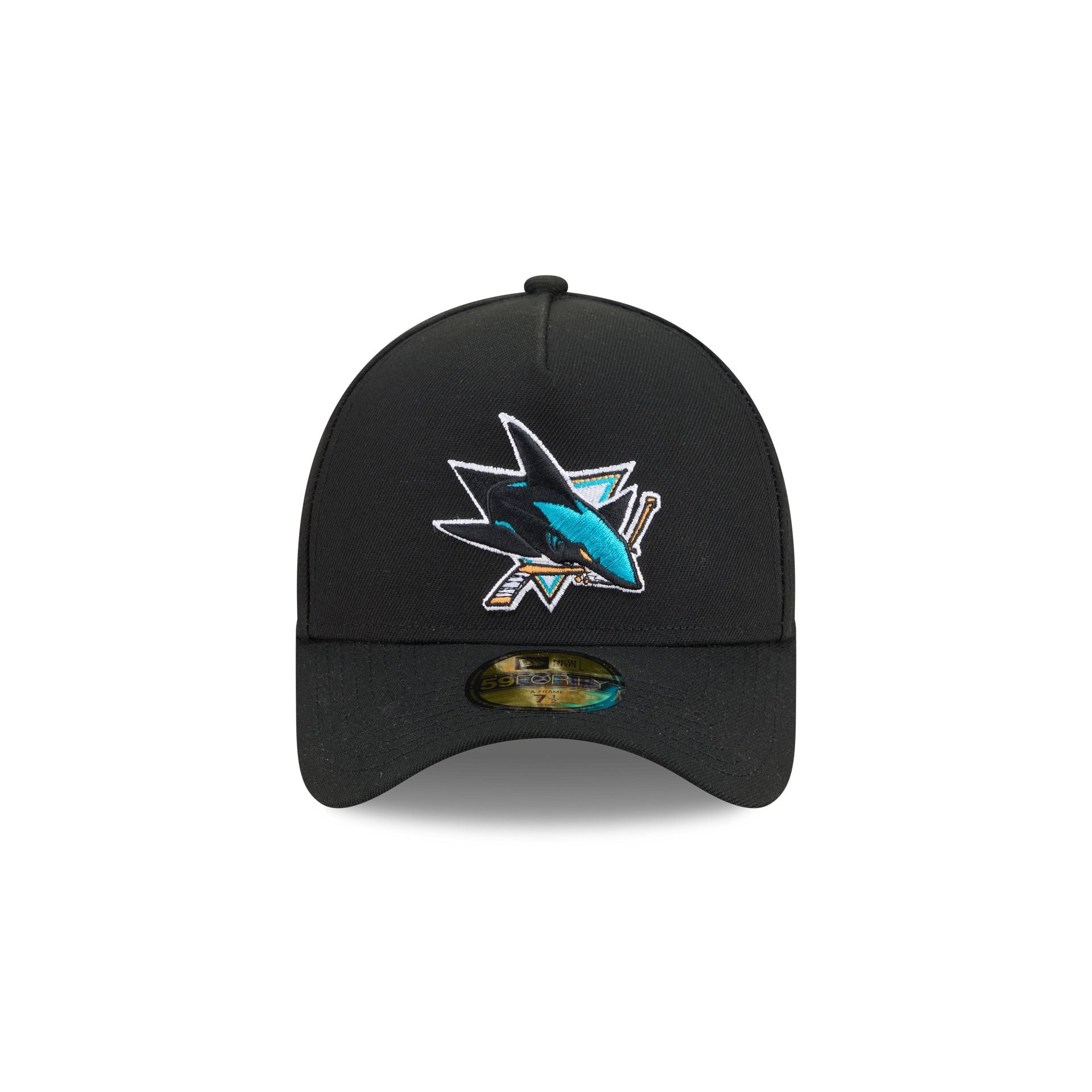 San Jose Sharks Team Side 59FORTY A-Frame Fitted Hat