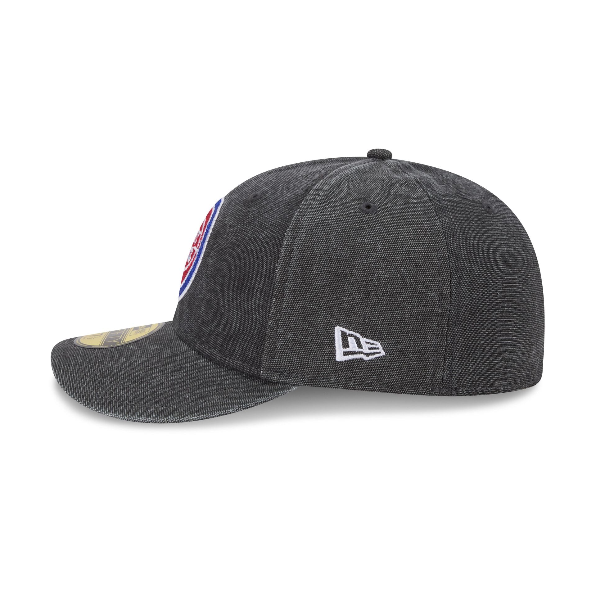 Detroit Pistons Hardwood Classics Diamond Stitch Black 59FIFTY Fitted Hat