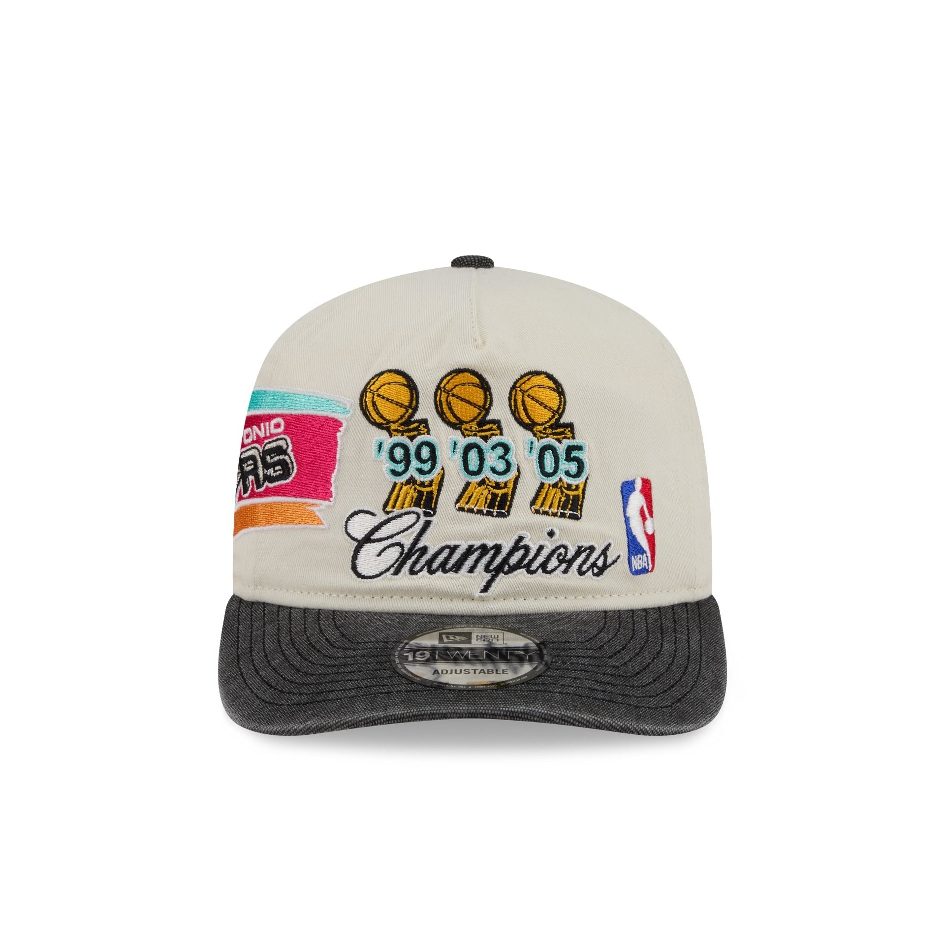 San Antonio Spurs Hardwood Classics Past Glory 19TWENTY Adjustable Hat