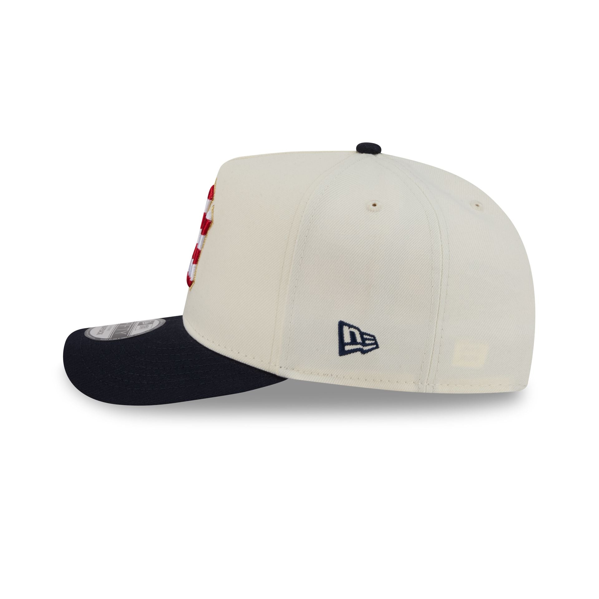 New York Yankees Chrome White Stars and Stripes 9FIFTY A-Frame Snapback Hat