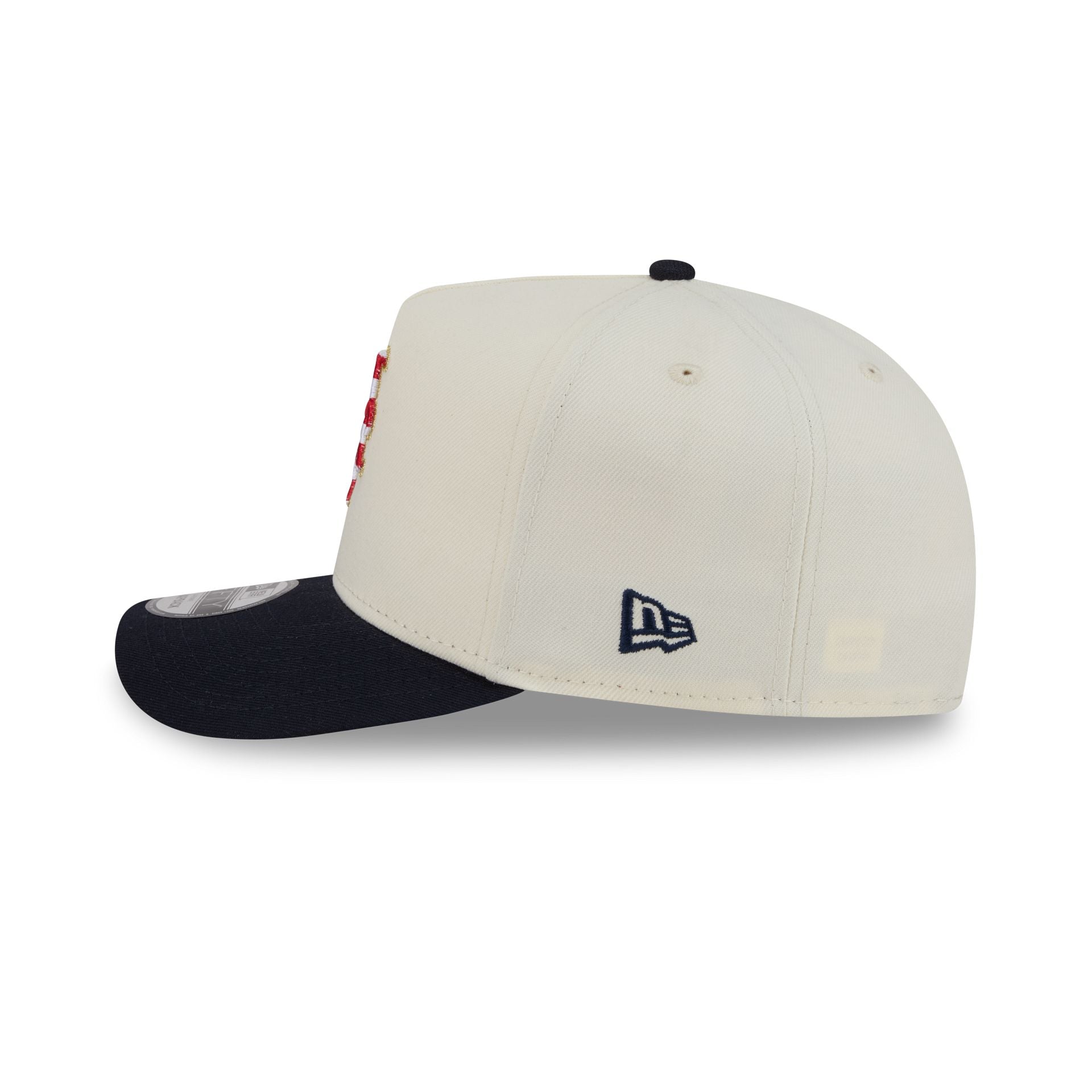 New York Mets Chrome White Stars and Stripes 9FIFTY A-Frame Snapback Hat