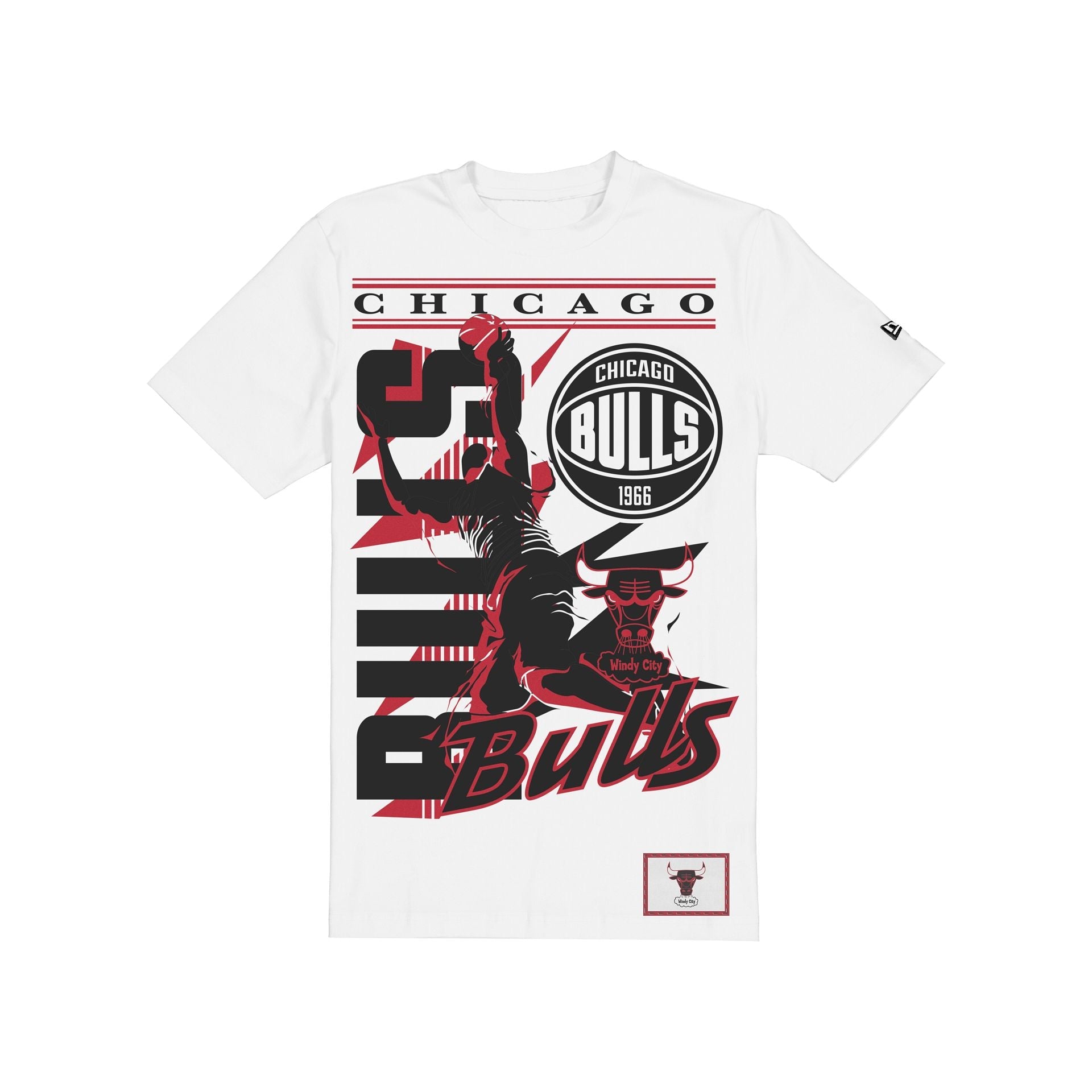 Chicago Bulls Sport Classics Player White T-Shirt