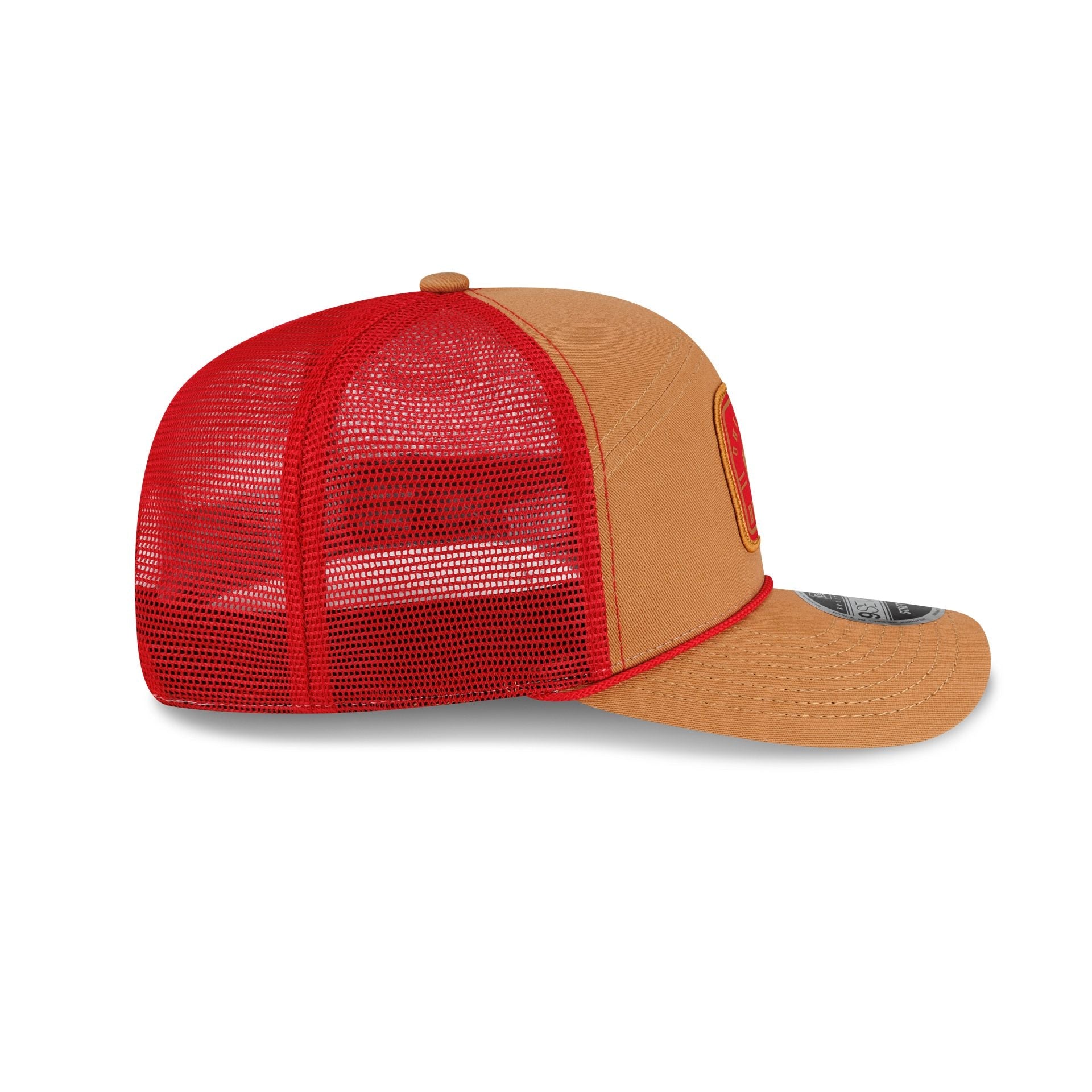 Ohio State Buckeyes Light Bronze Split Panel 9SEVENTY Trucker Hat