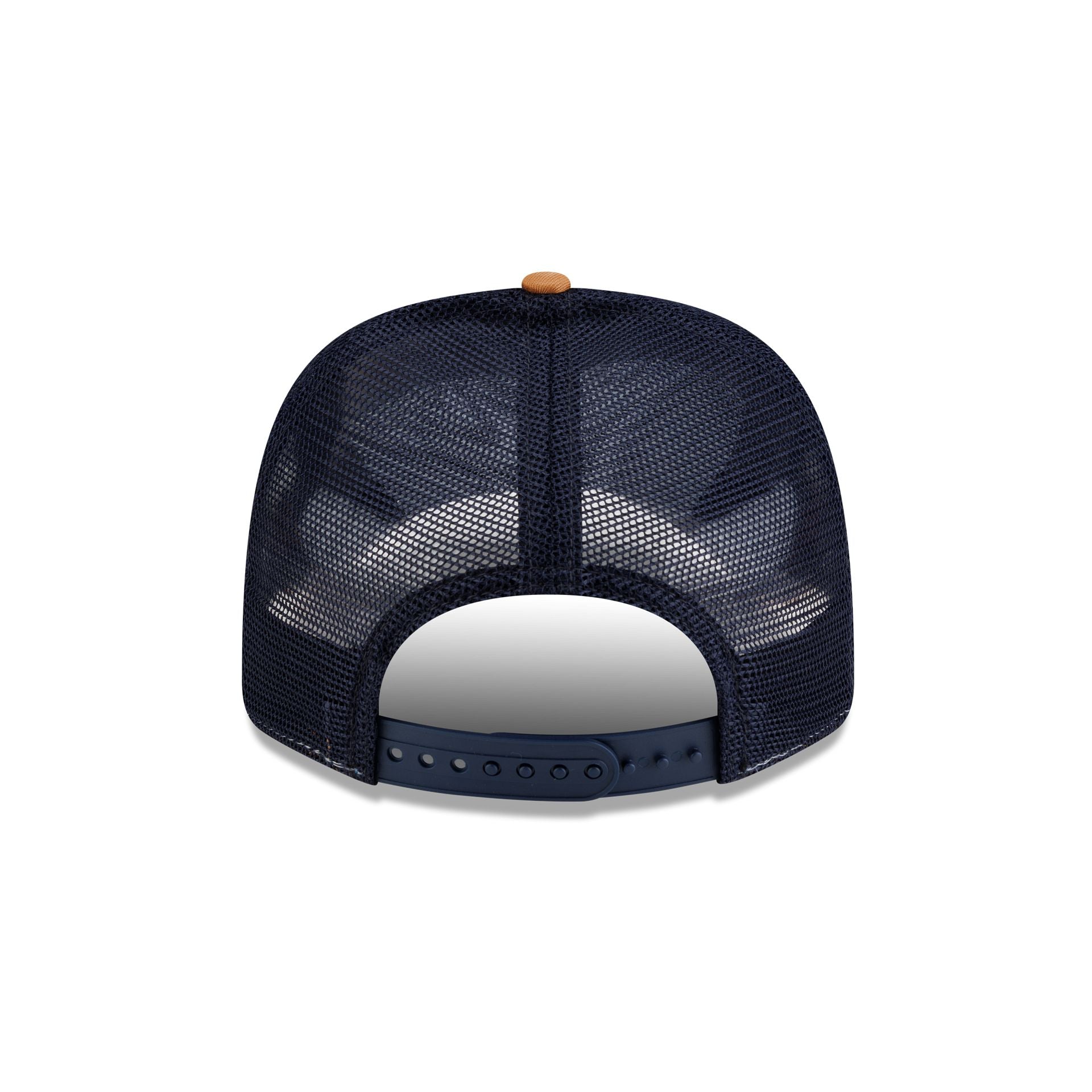 Notre Dame Fighting Irish Light Bronze Split Panel 9SEVENTY Trucker Hat