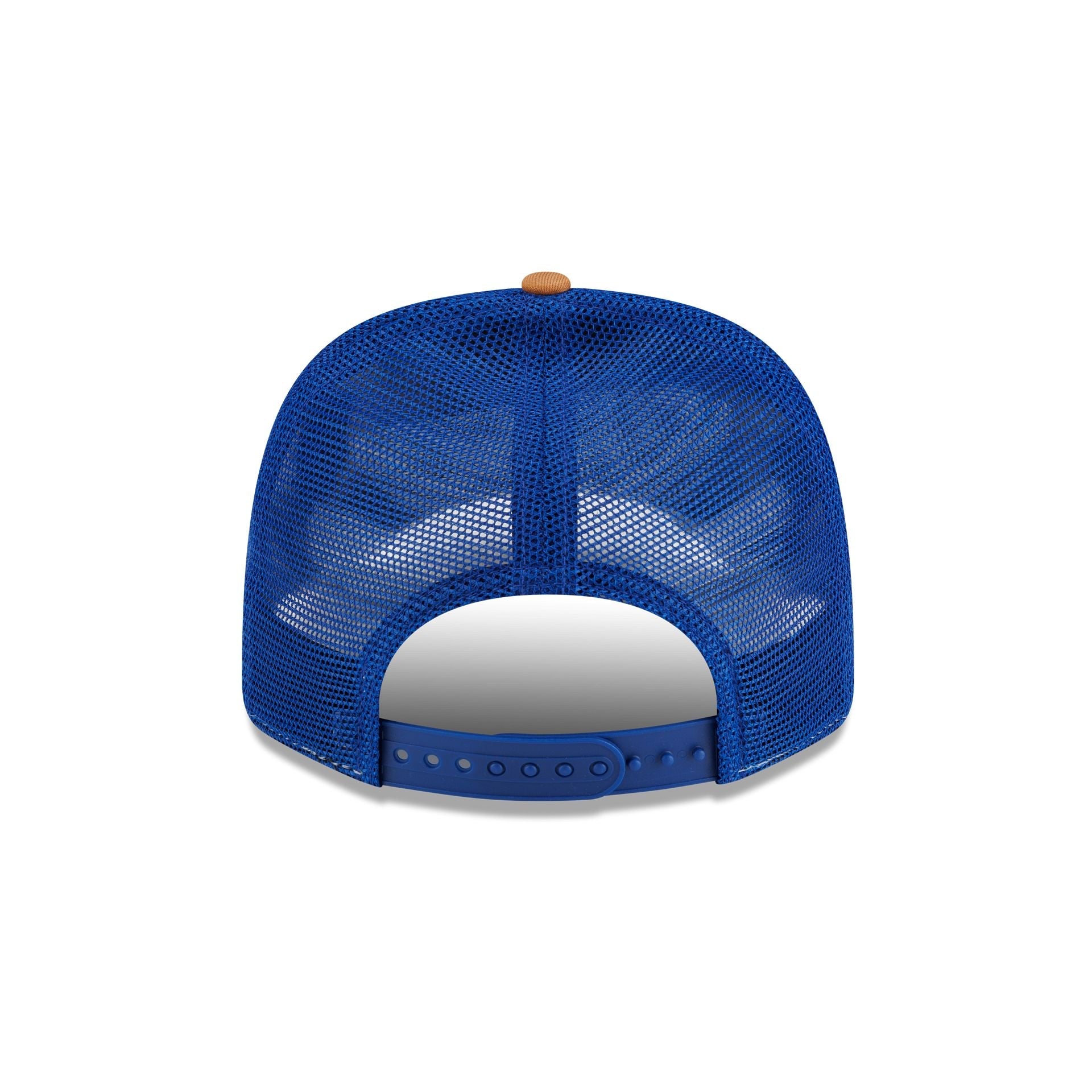 Duke Blue Devils Light Bronze Split Panel 9SEVENTY Trucker Hat