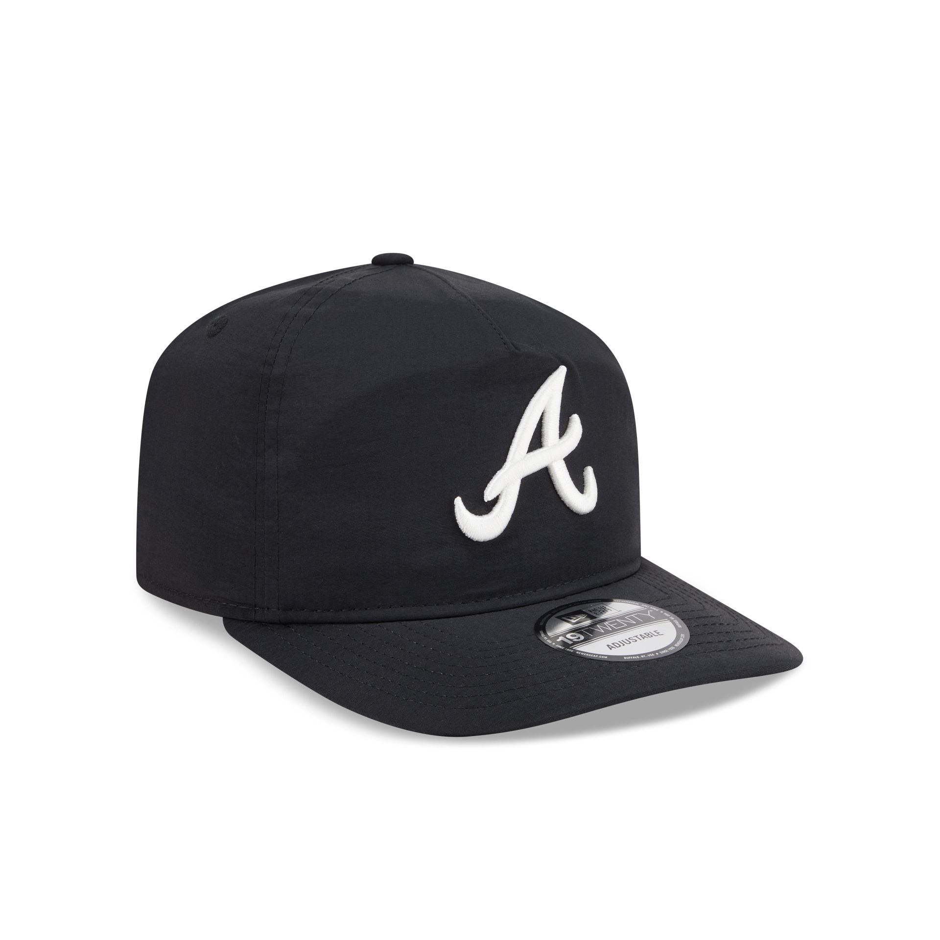 Atlanta Braves Black Nylon 19TWENTY Adjustable Hat