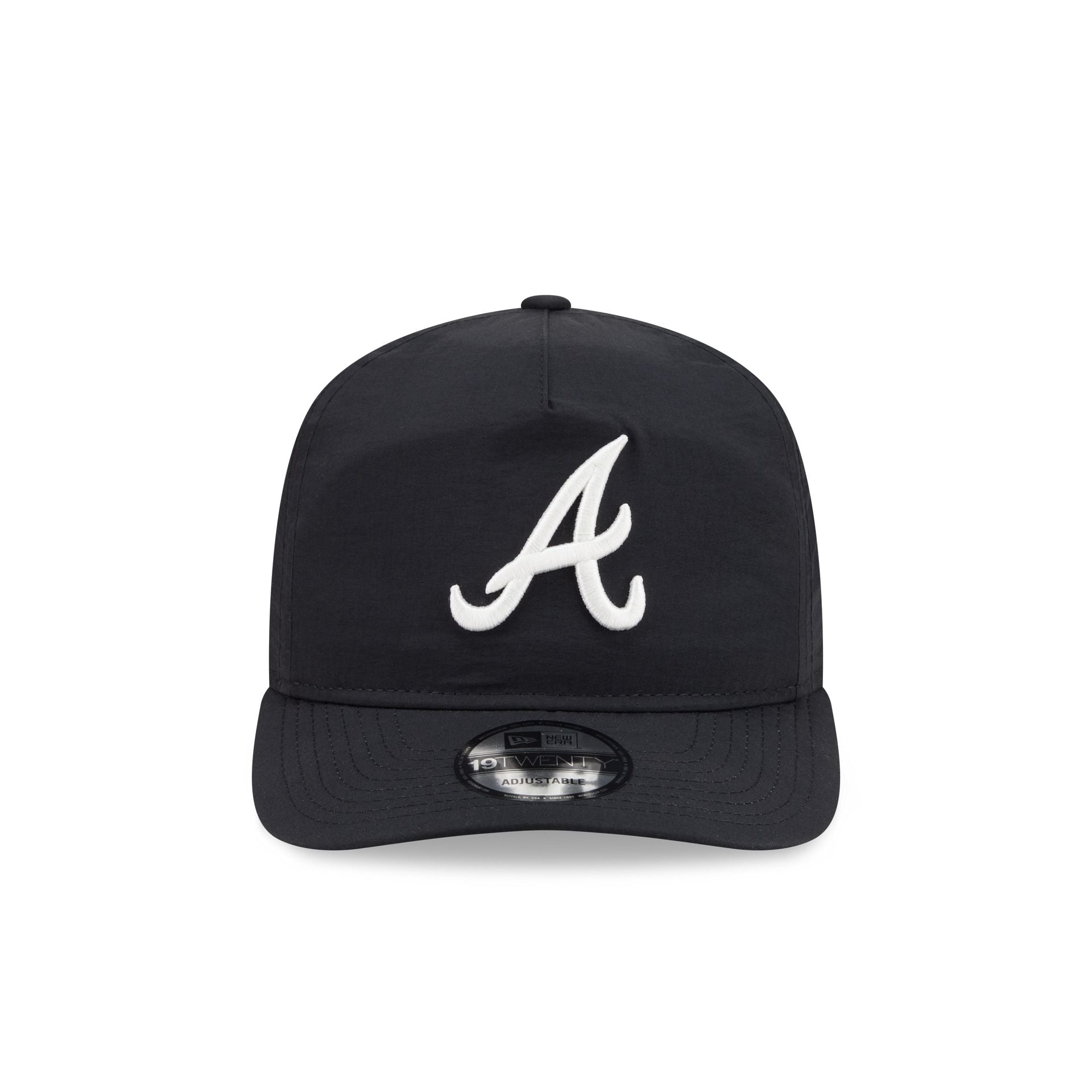 Atlanta Braves Black Nylon 19TWENTY Adjustable Hat