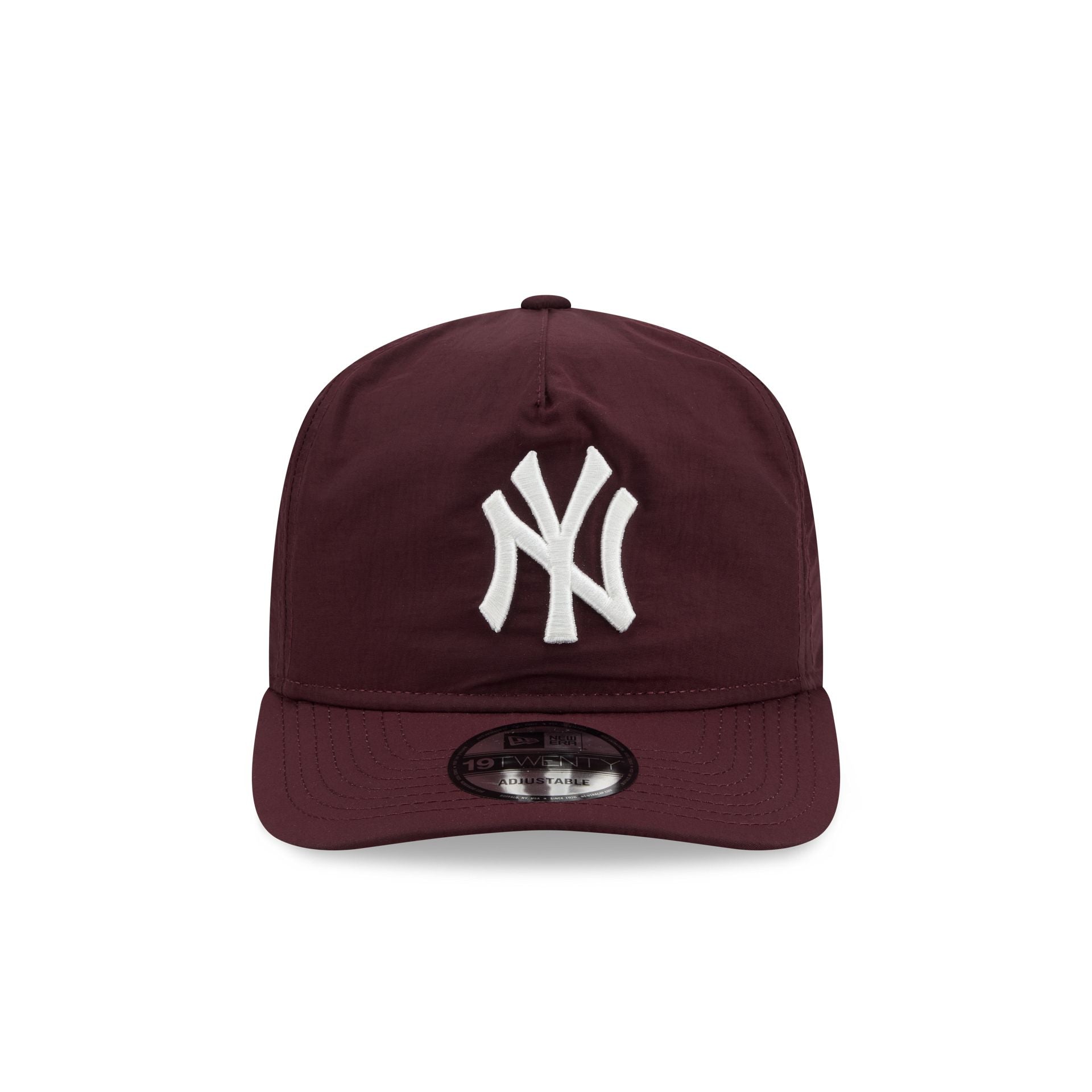 New York Yankees Burgundy Nylon 19TWENTY Adjustable Hat