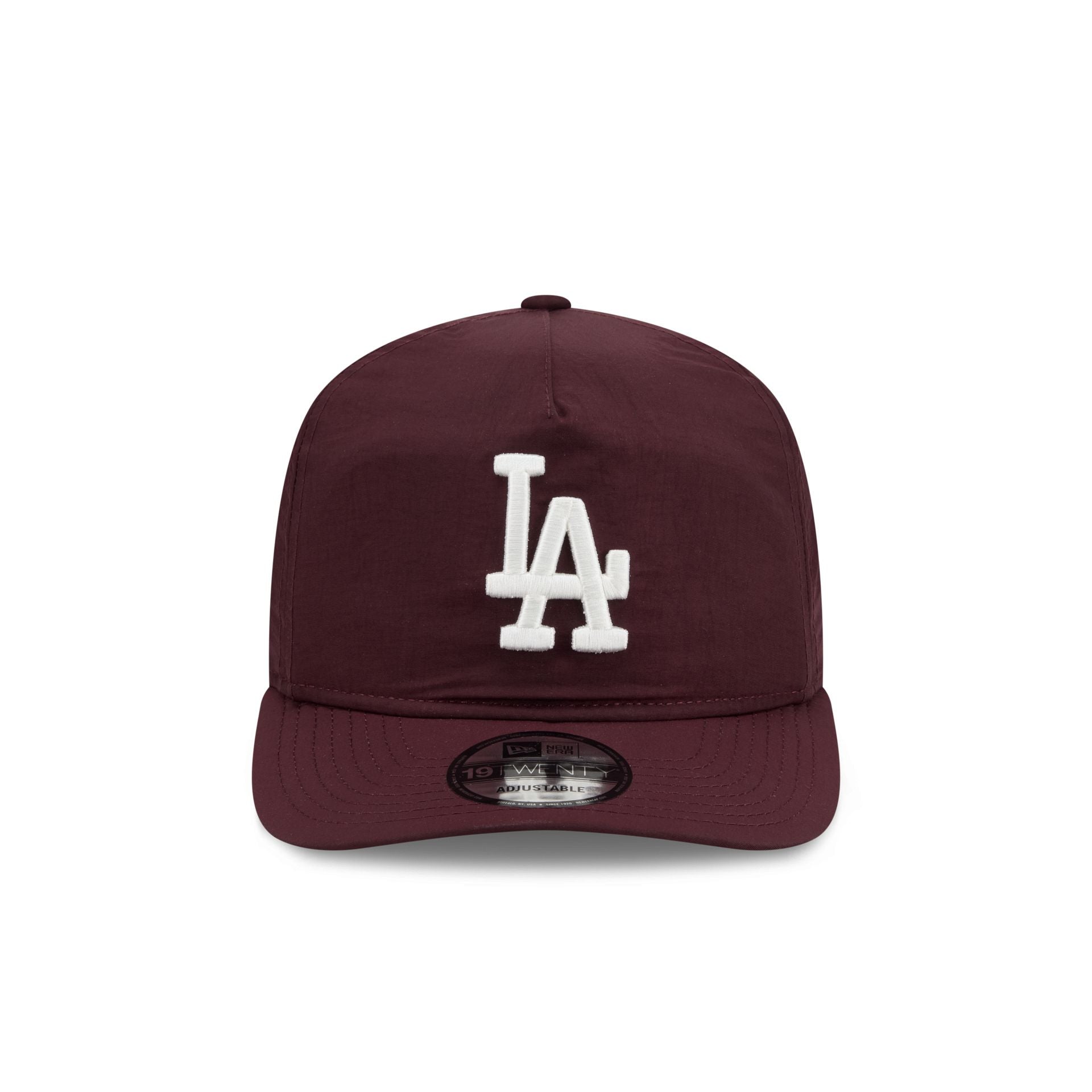 Los Angeles Dodgers Burgundy Nylon 19TWENTY Adjustable Hat