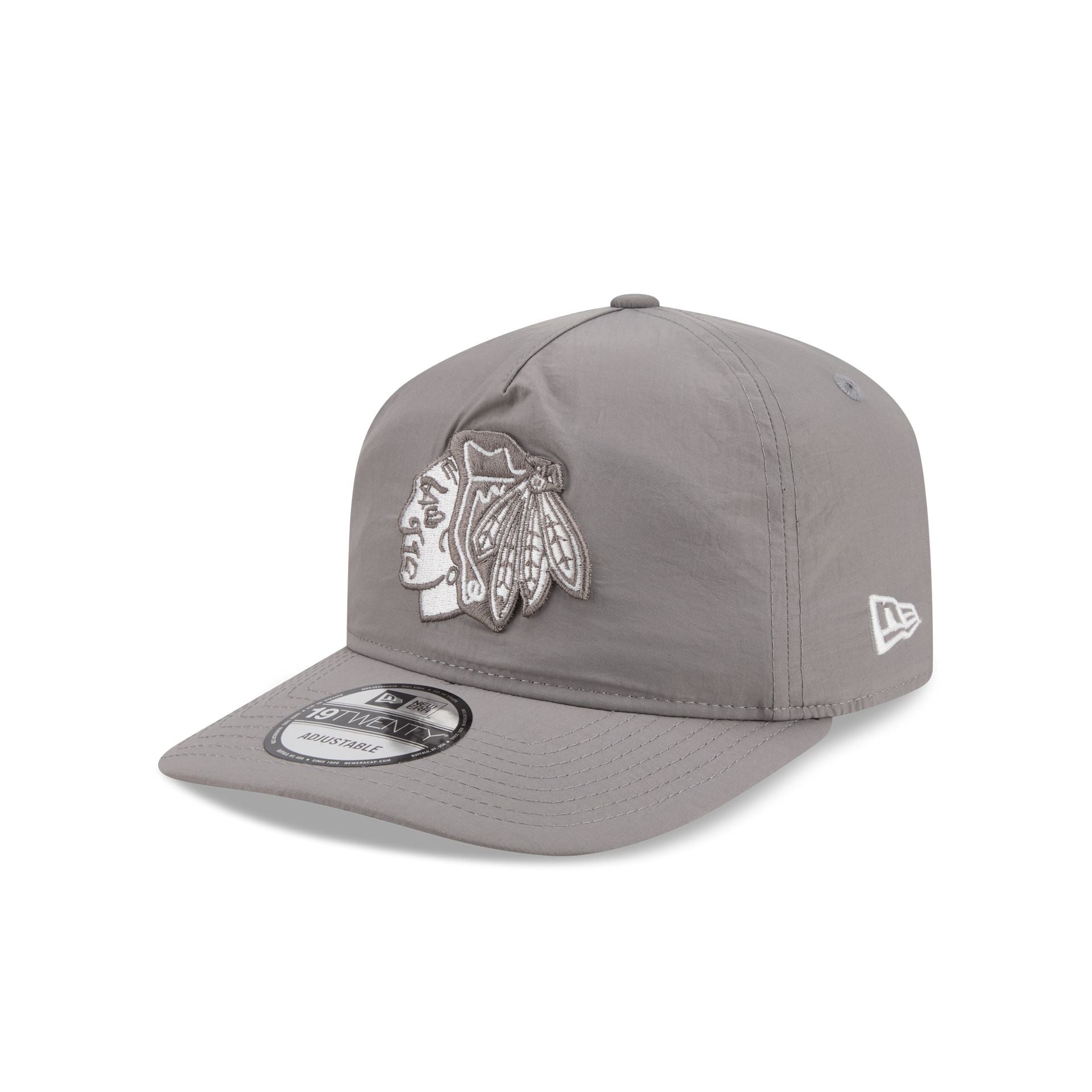 Chicago Blackhawks Gray Nylon 19TWENTY Adjustable Hat