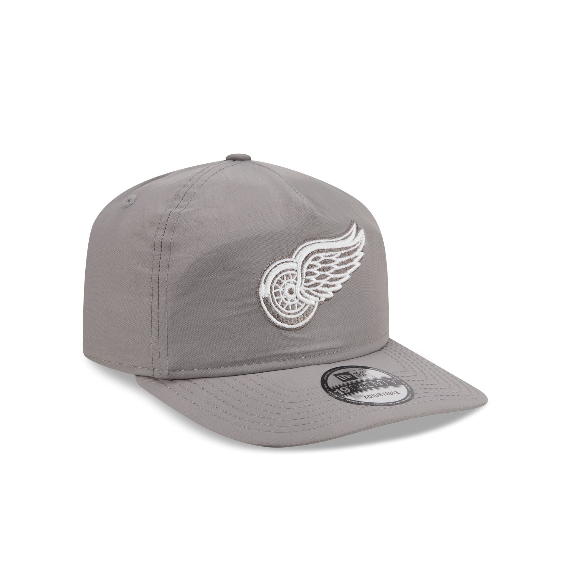 Detroit Red Wings Gray Nylon 19TWENTY Adjustable Hat