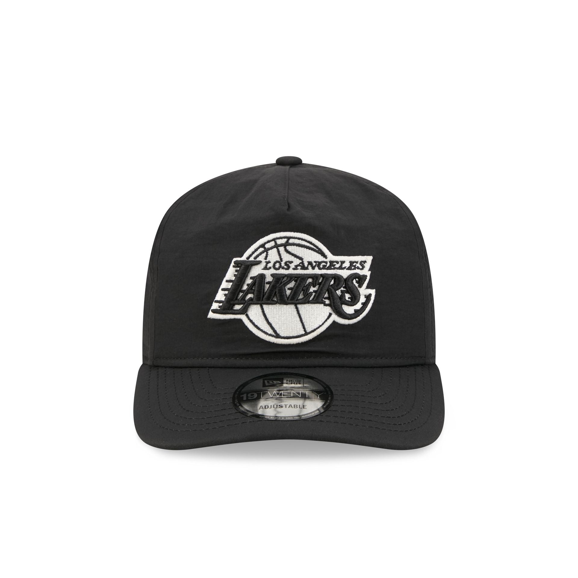 Los Angeles Lakers Black Nylon 19TWENTY Adjustable Hat