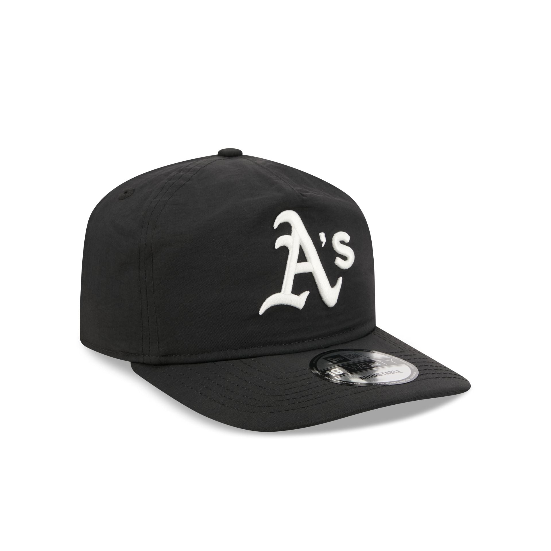Athletics Black Nylon 19TWENTY Adjustable Hat