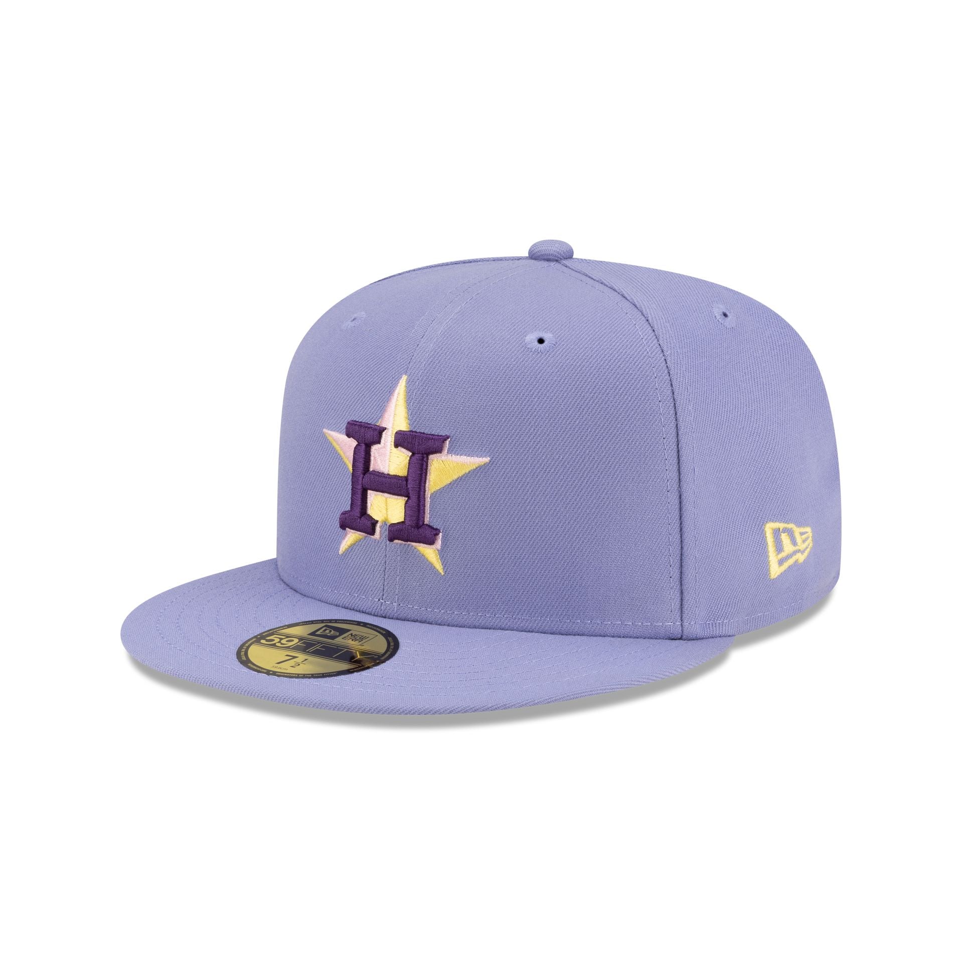 Houston Astros Lavender Spring 59FIFTY Fitted Hat