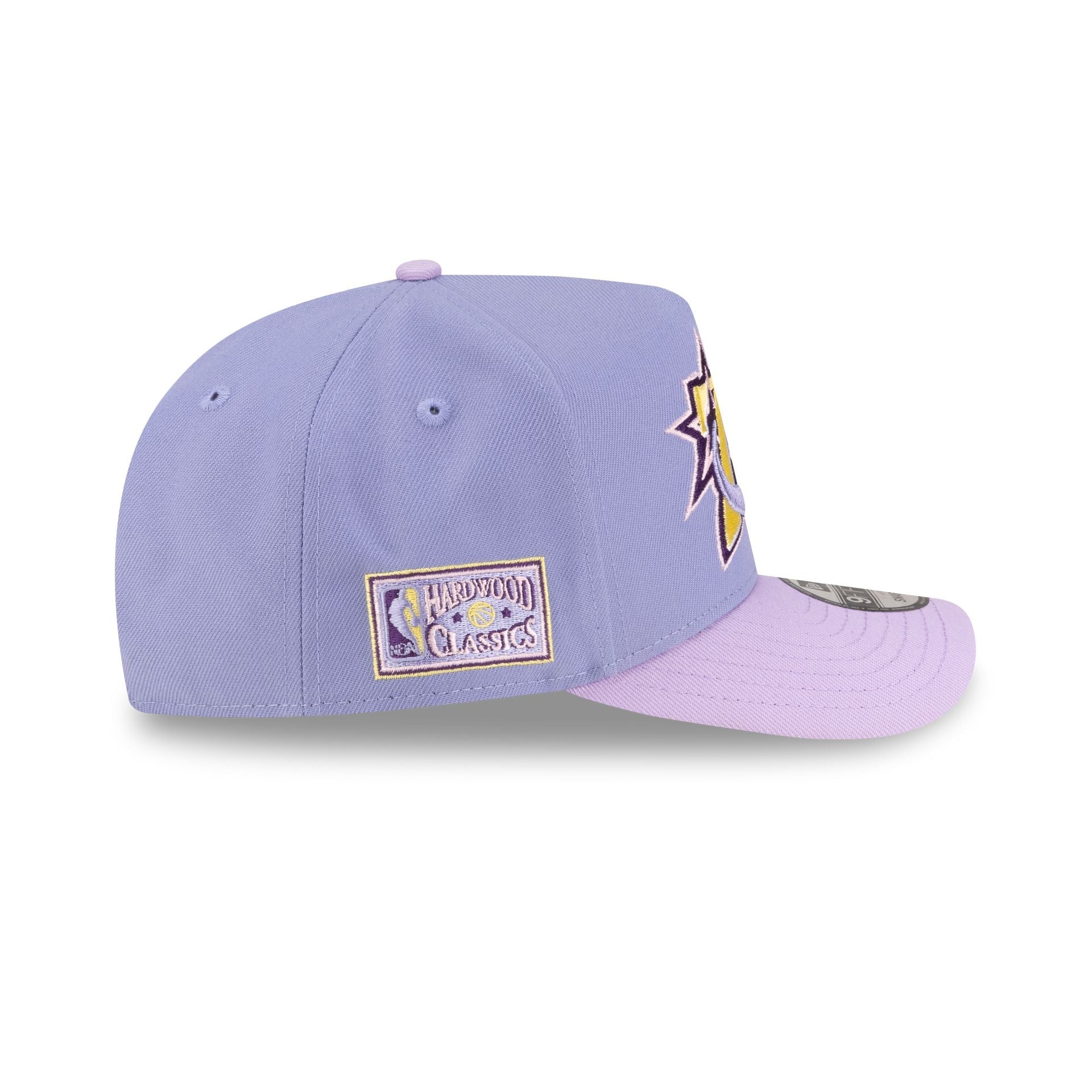 Philadelphia 76ers Hardwood Classics Lavender Purple 9FIFTY A-Frame Snapback Hat