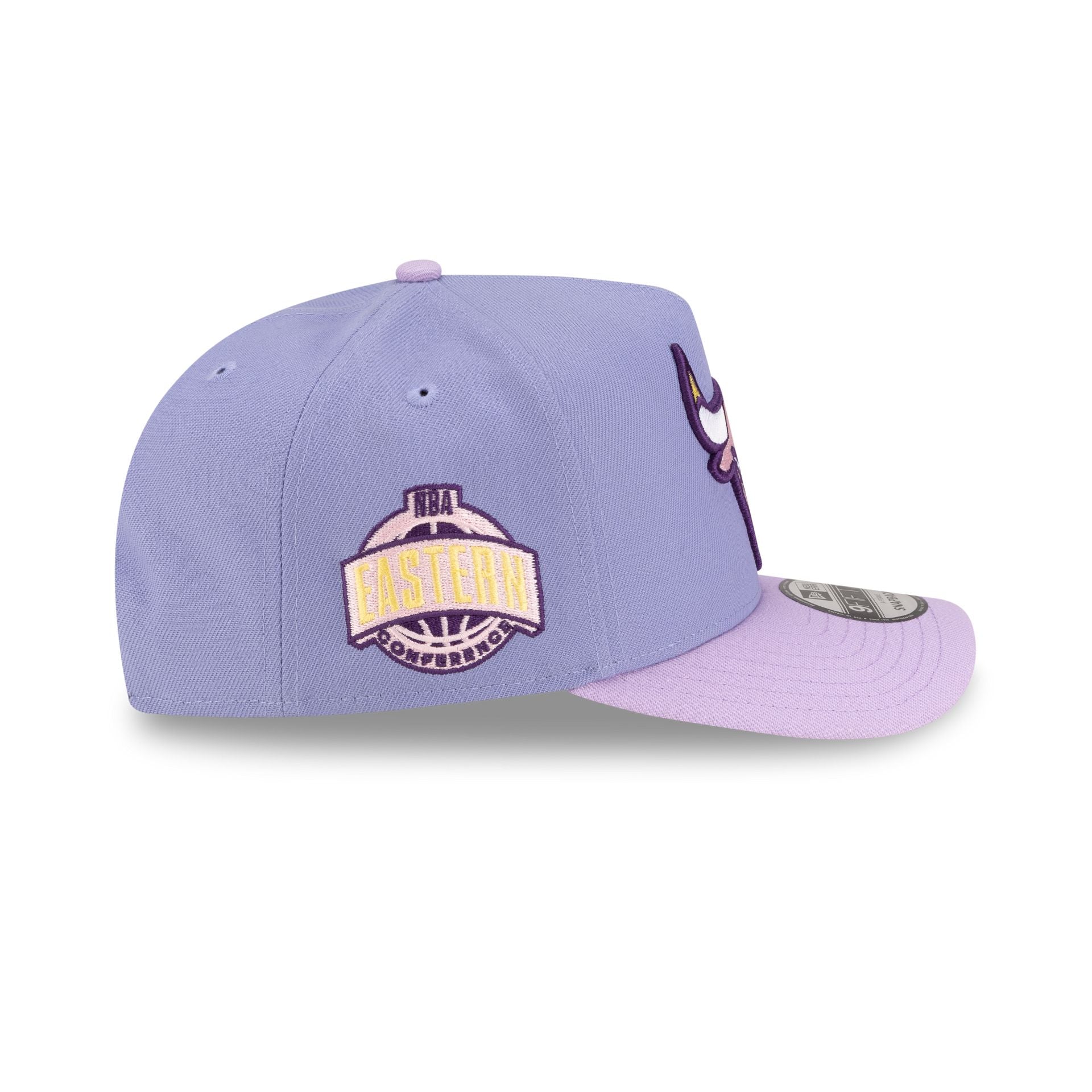 Chicago Bulls Lavender 9FIFTY A-Frame Snapback Hat