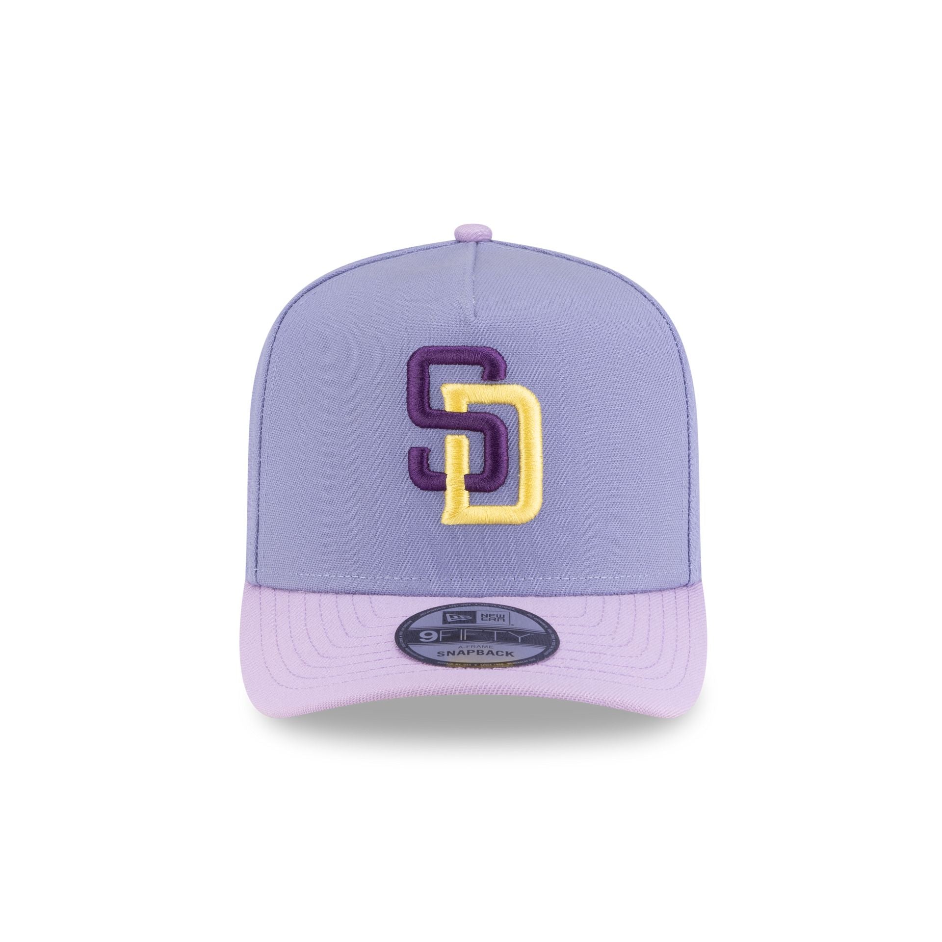 San Diego Padres Lavender 9FIFTY A-Frame Snapback Hat