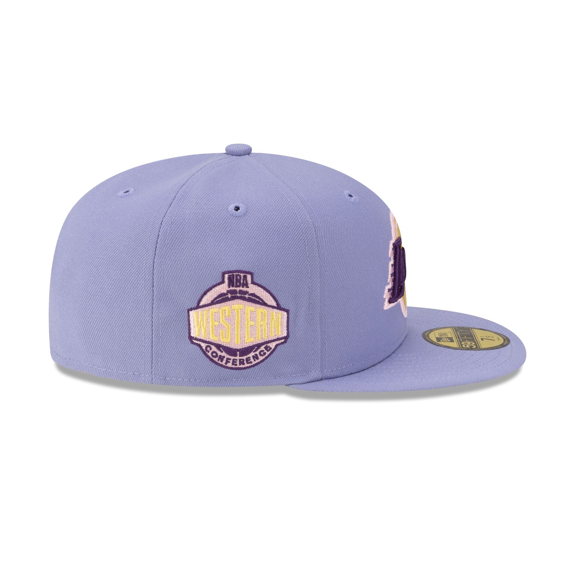 Los Angeles Lakers Lavender Pack 59FIFTY Fitted Hat