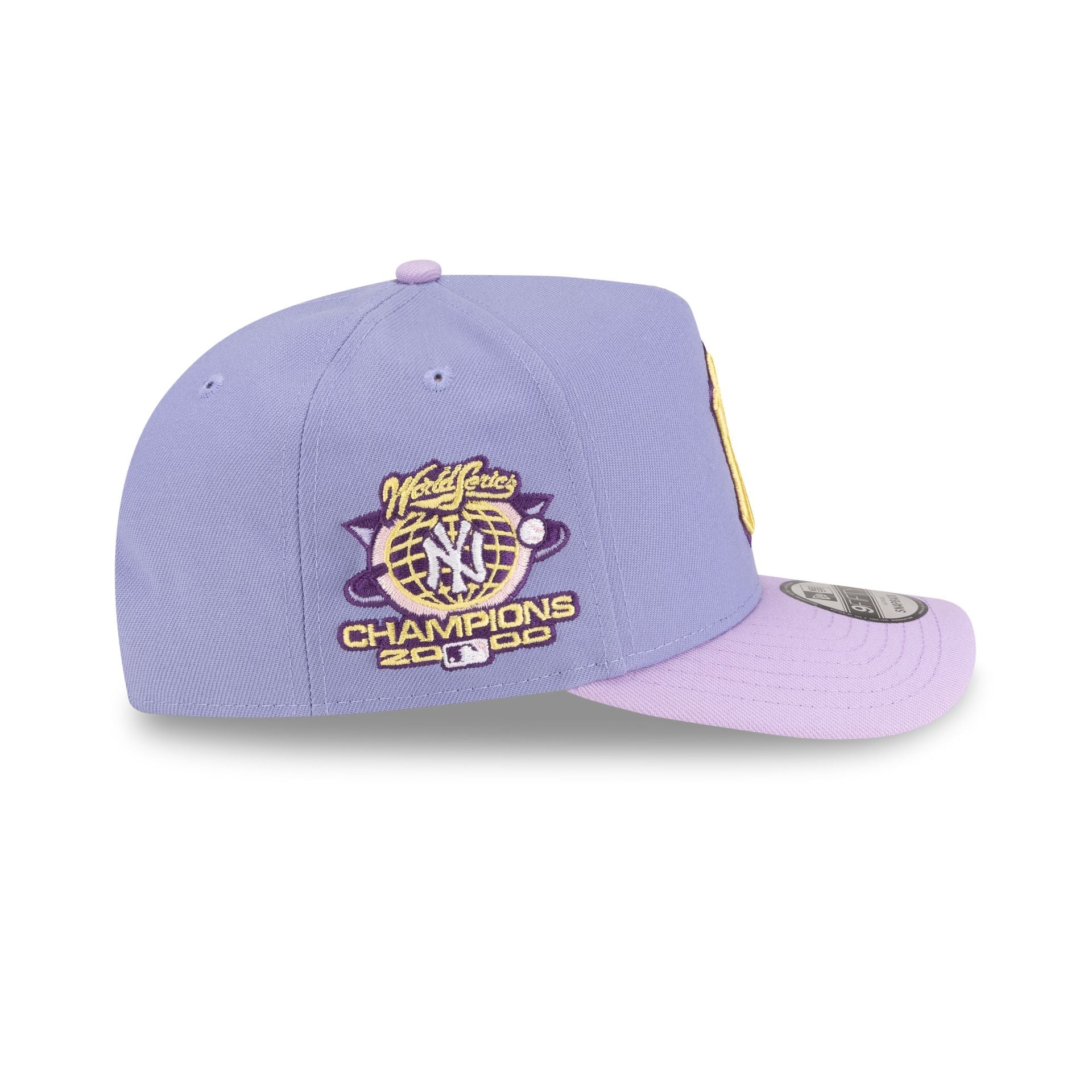 New York Yankees Lavender 9FIFTY A-Frame Snapback Hat