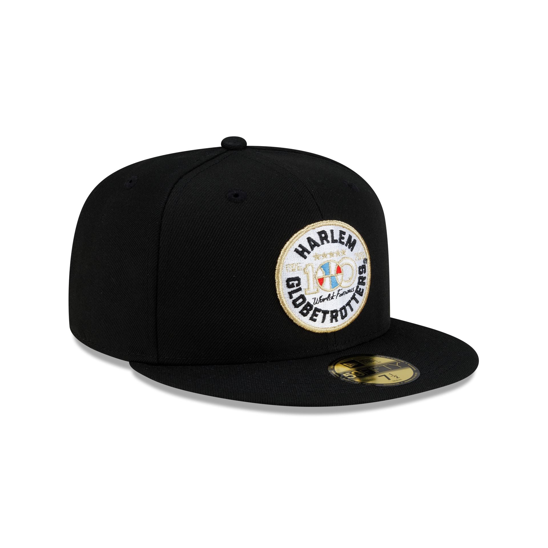 Harlem Globetrotters 100th Anniversary Black 59FIFTY Fitted Hat