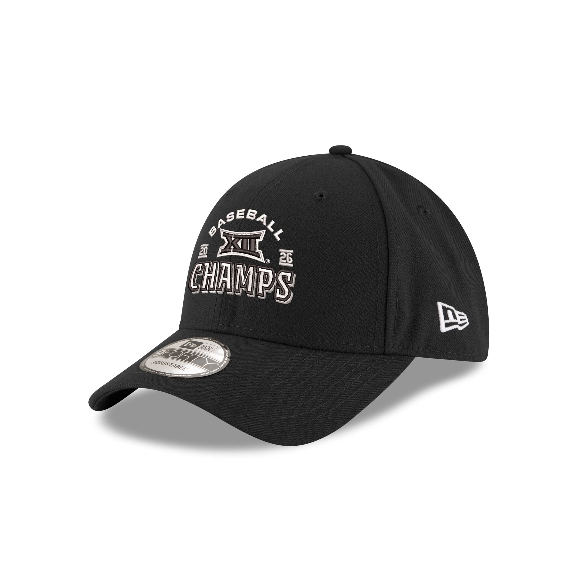 Kansas Jayhawks 2026 Big XII Baseball Champions 9FORTY Adjustable Hat