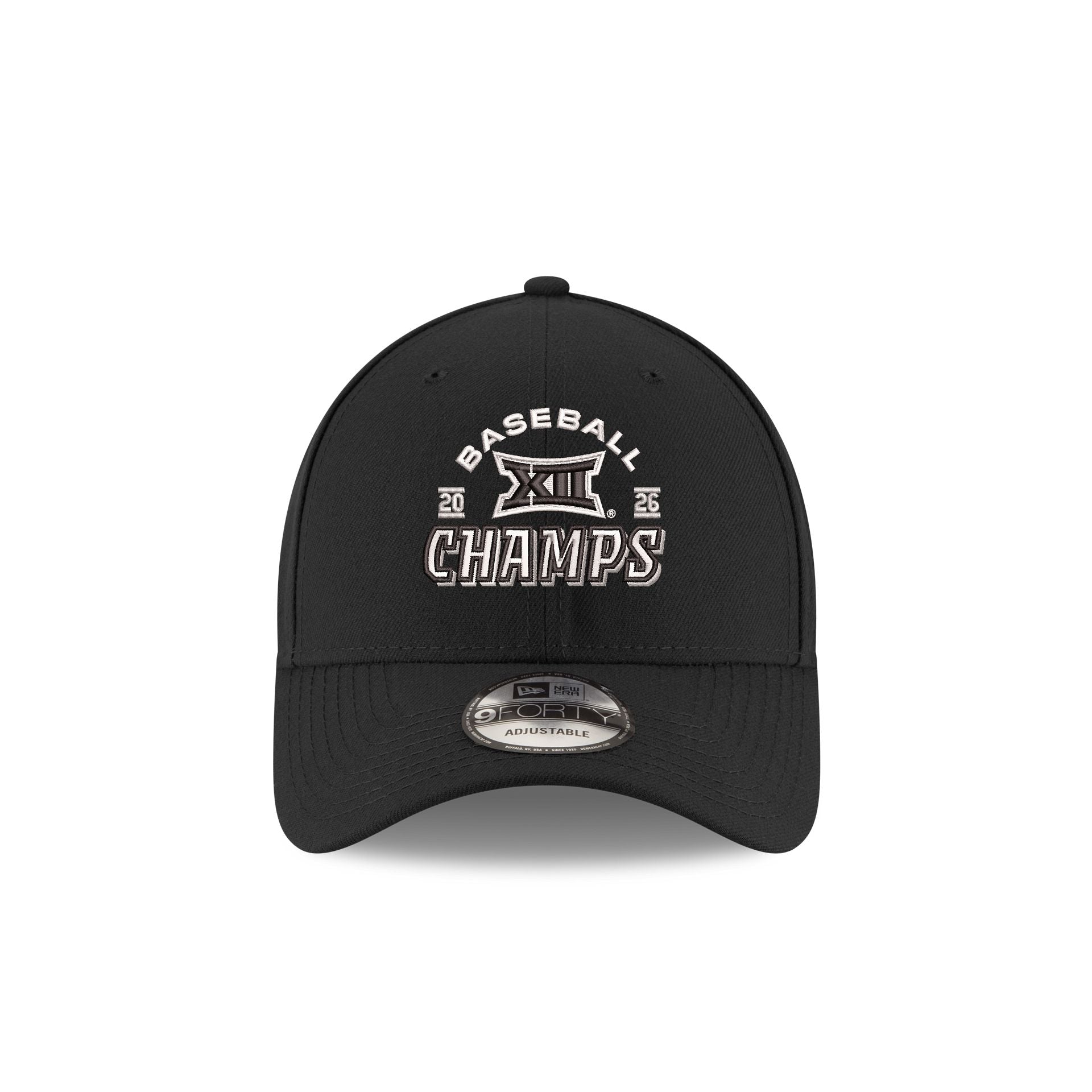 Kansas Jayhawks 2026 Big XII Baseball Champions 9FORTY Adjustable Hat