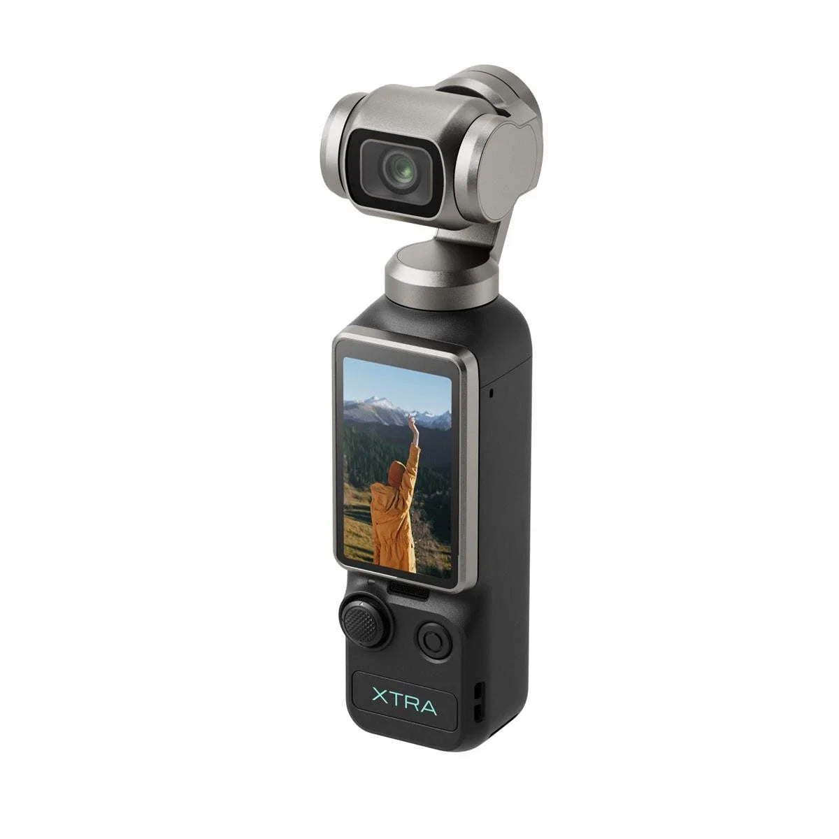 XTRA EDGE Muse 4K Action Camera Bundle, Aries 4000mAh P-Bank, Carrying Case, 64G