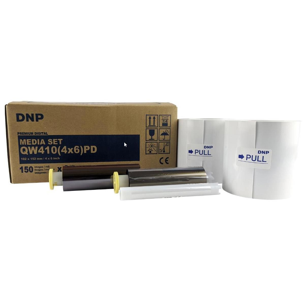 DNP QW410 4.5-inch Dye-Sublimation Professional Photo Printer Essential Bundle w