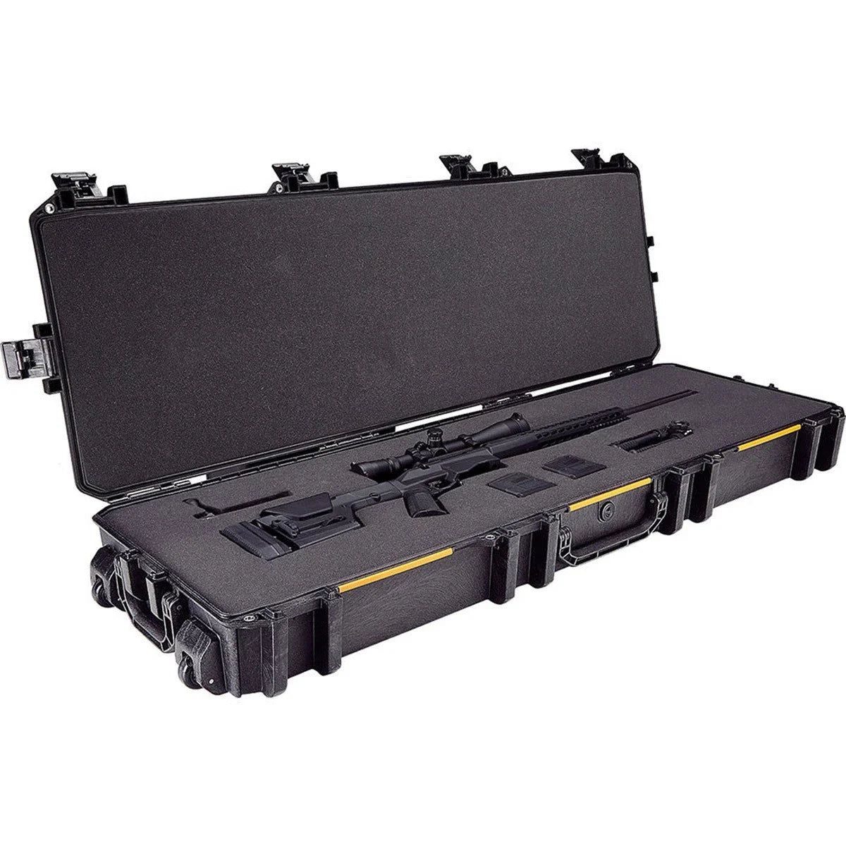 Pelican V800 Vault Double Scoped Rifle Case with Wheels, Black