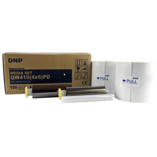 DNP QW410 4.5-inch Dye-Sublimation Professional Photo Printer Essential Bundle w