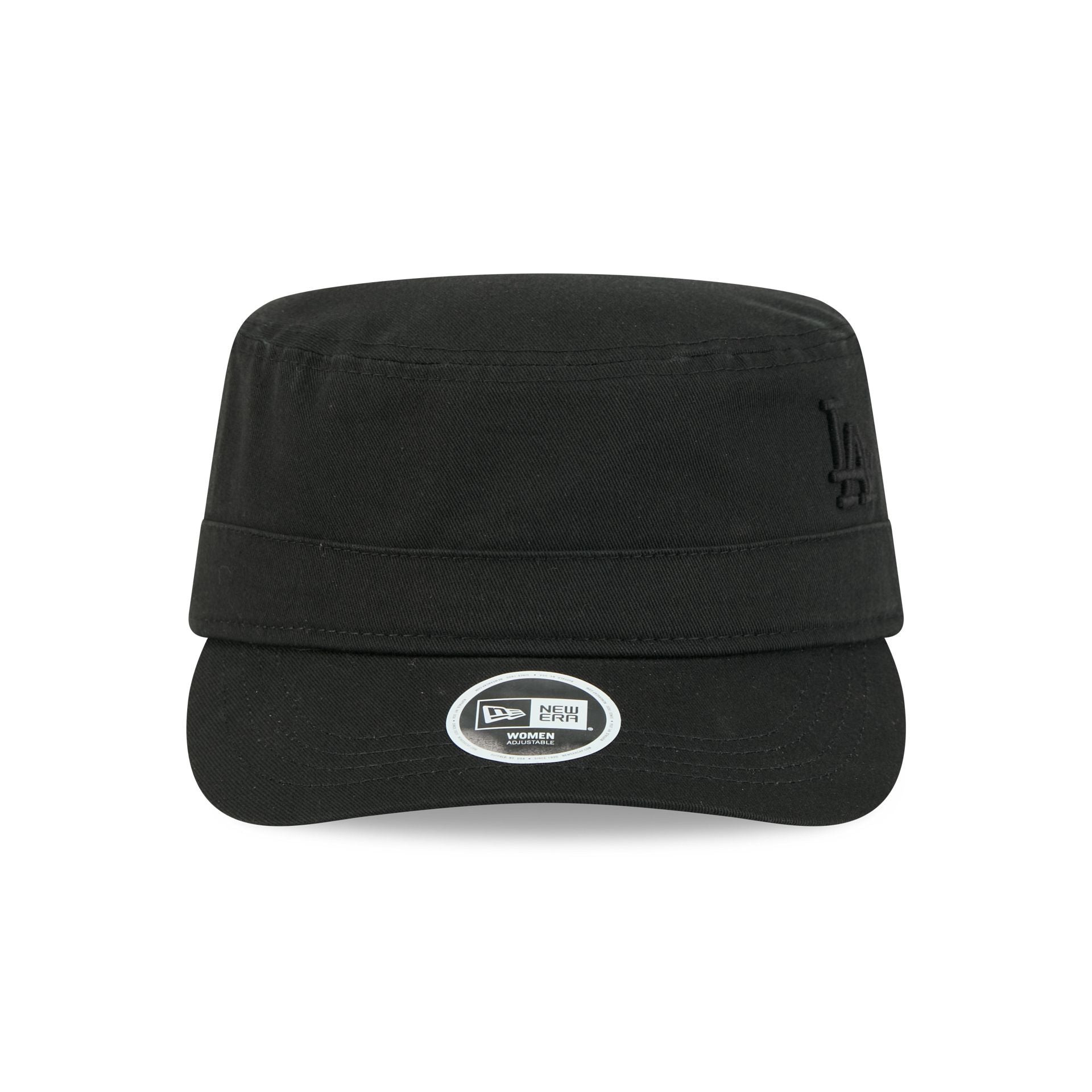 Los Angeles Dodgers Women's Cadet Black Military Adjustable Hat