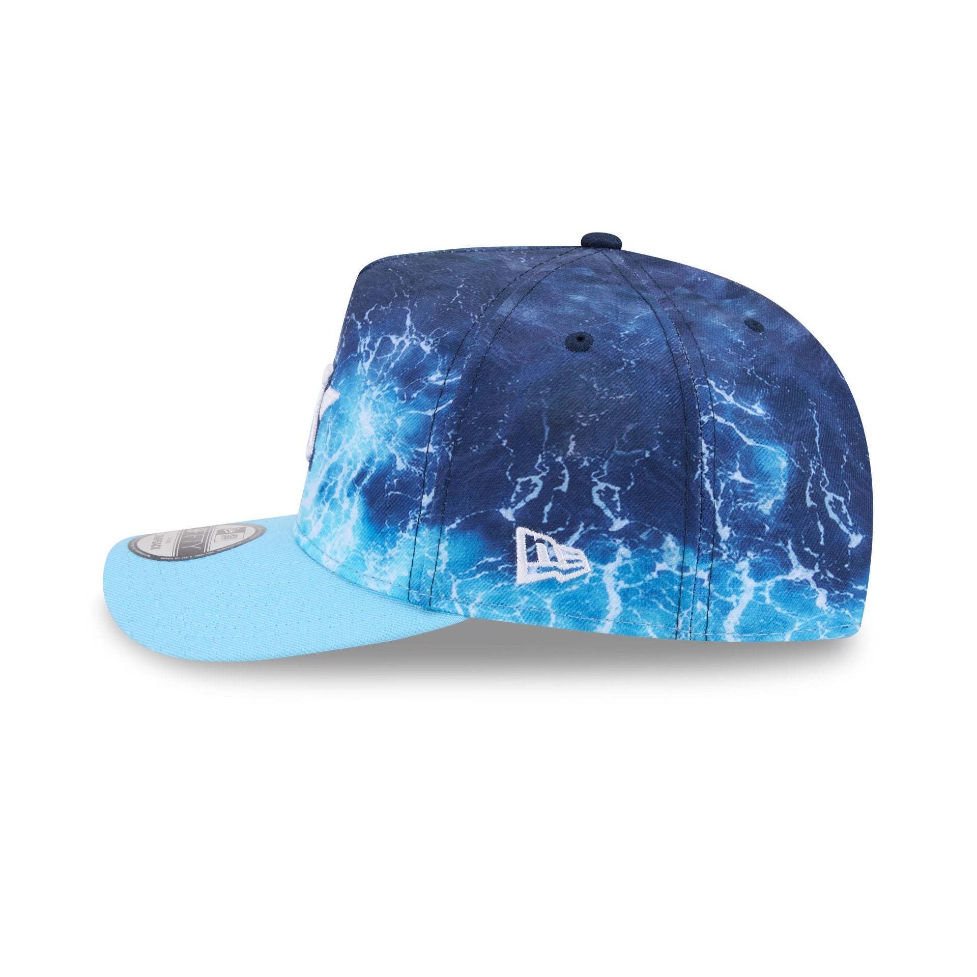 Houston Astros Deep Water 9FIFTY A-Frame Snapback Hat