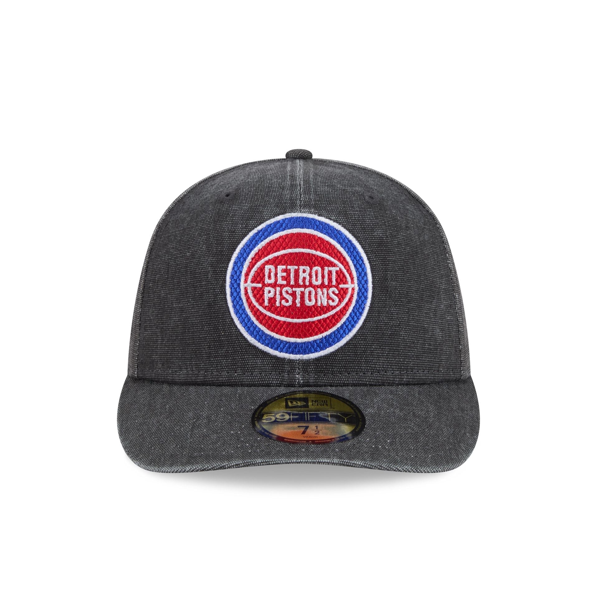 Detroit Pistons Hardwood Classics Diamond Stitch Black 59FIFTY Fitted Hat
