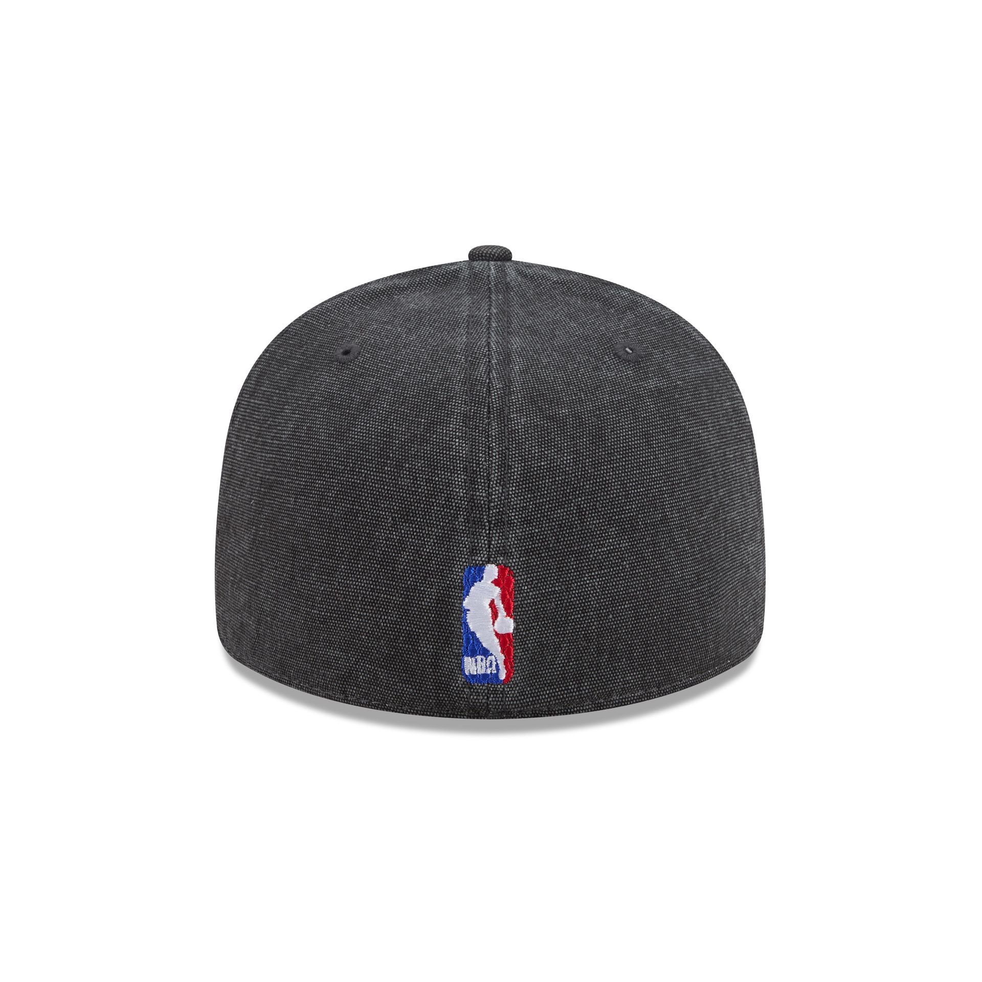 Detroit Pistons Hardwood Classics Diamond Stitch Black 59FIFTY Fitted Hat