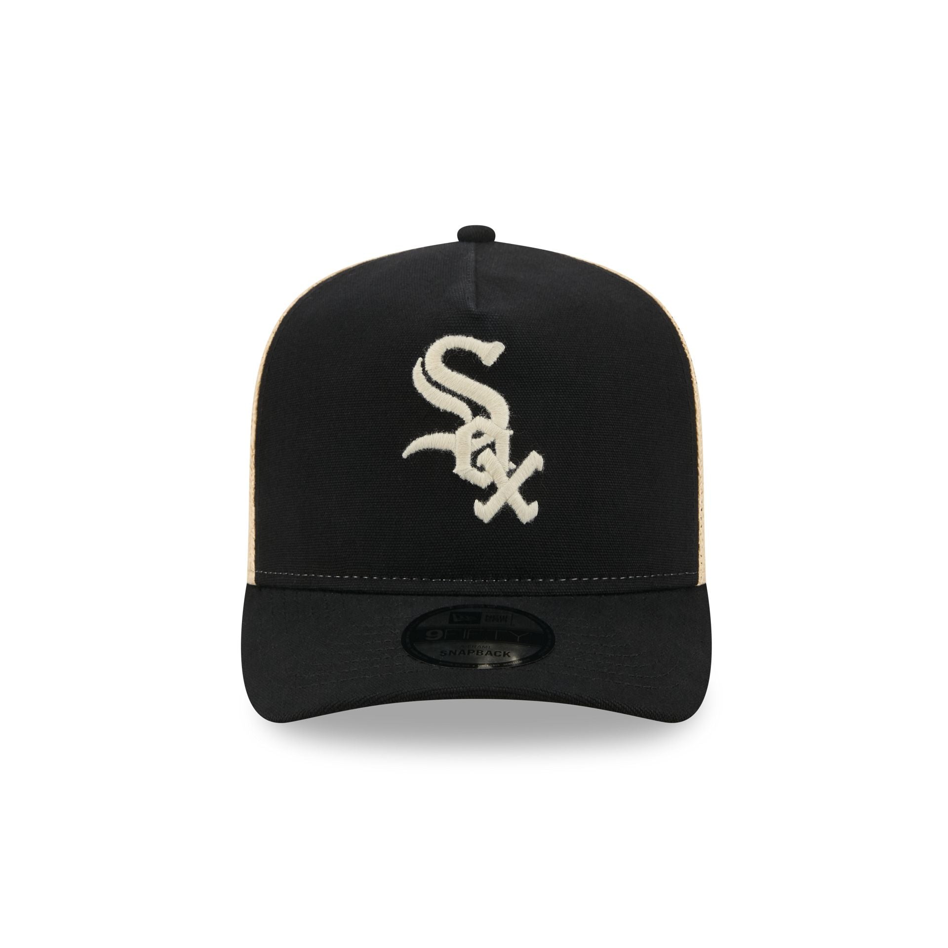 Chicago White Sox Grained 9FIFTY A-Frame Snapback Hat