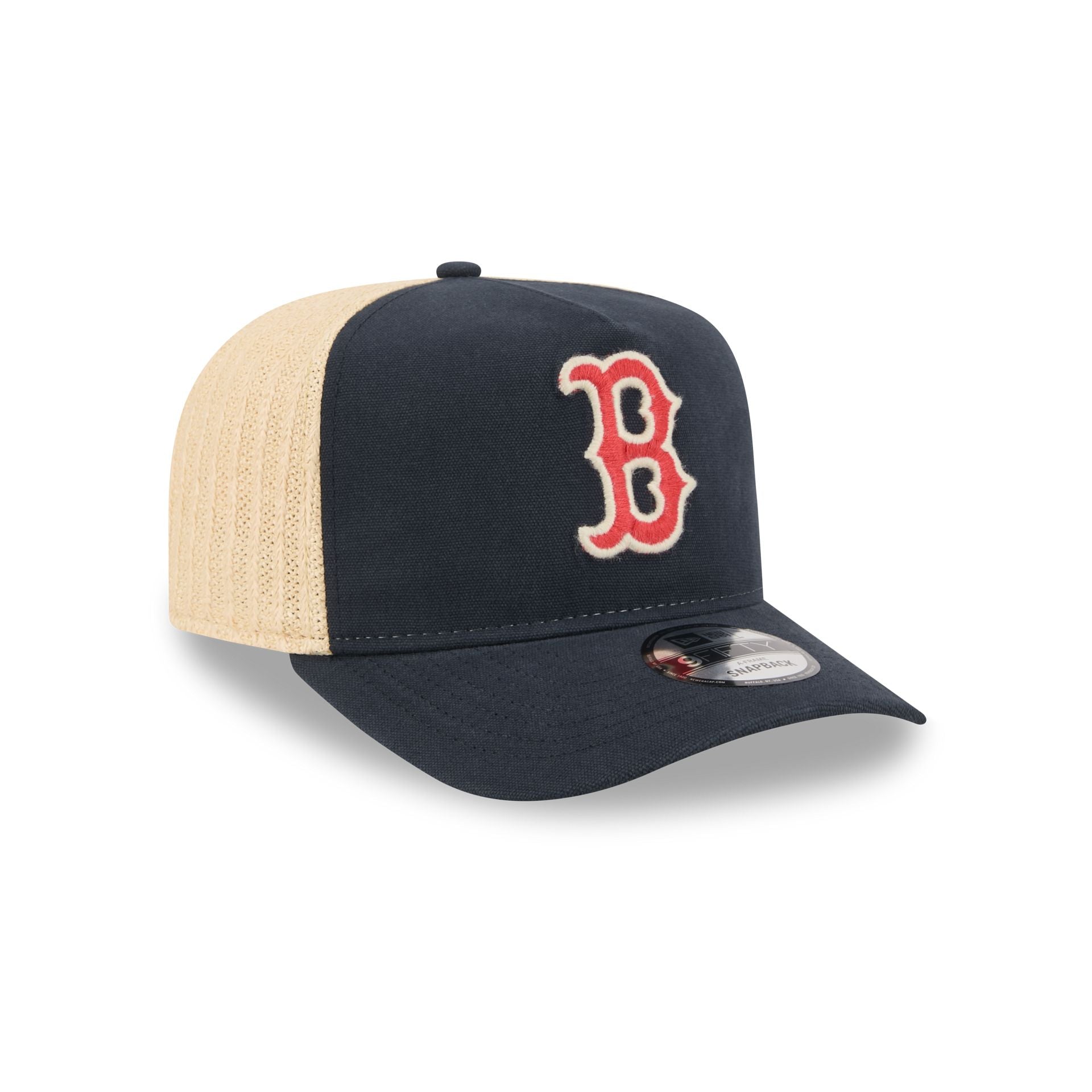 Boston Red Sox Grained 9FIFTY A-Frame Snapback Hat