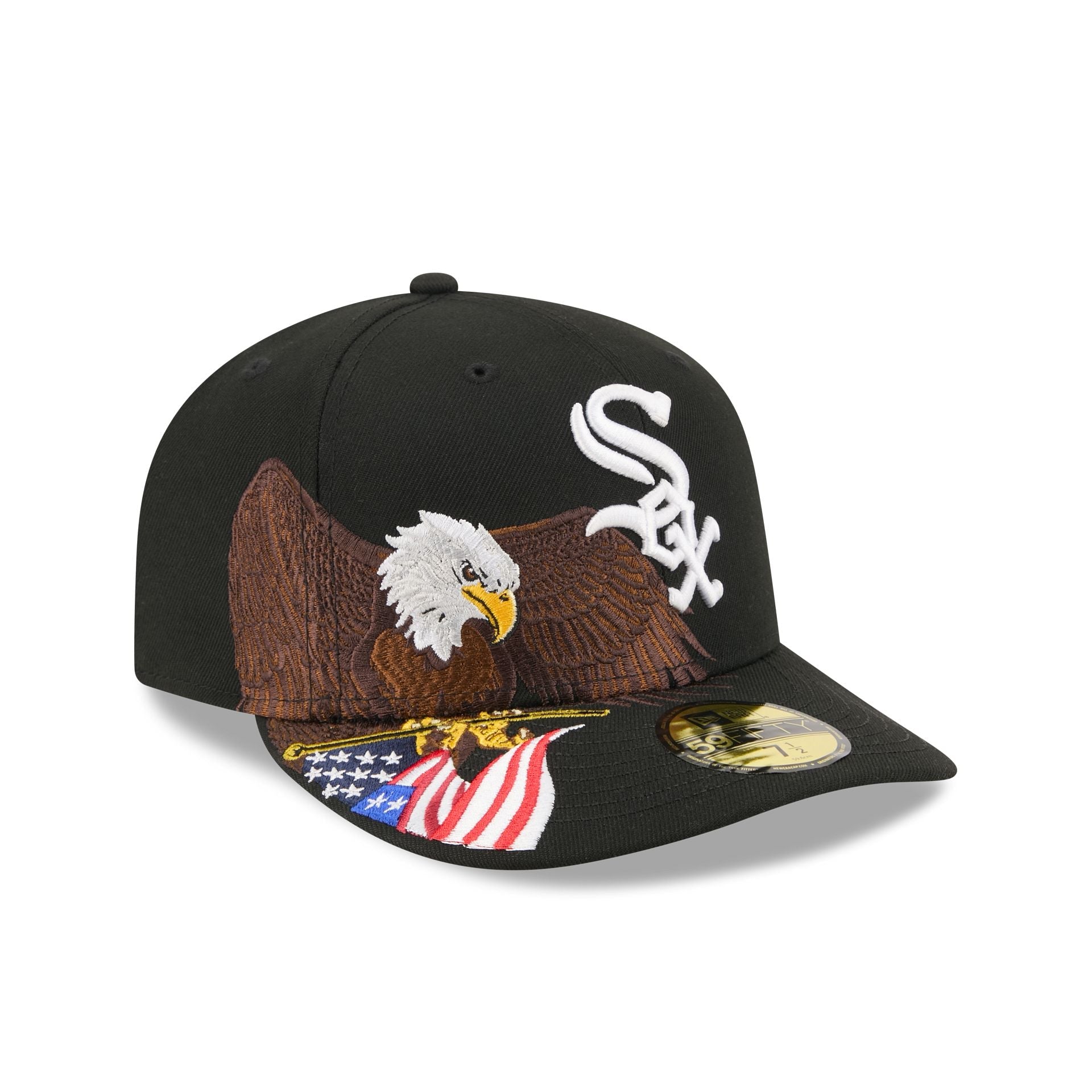 Chicago White Sox Liberty Eagle 59FIFTY Fitted Hat