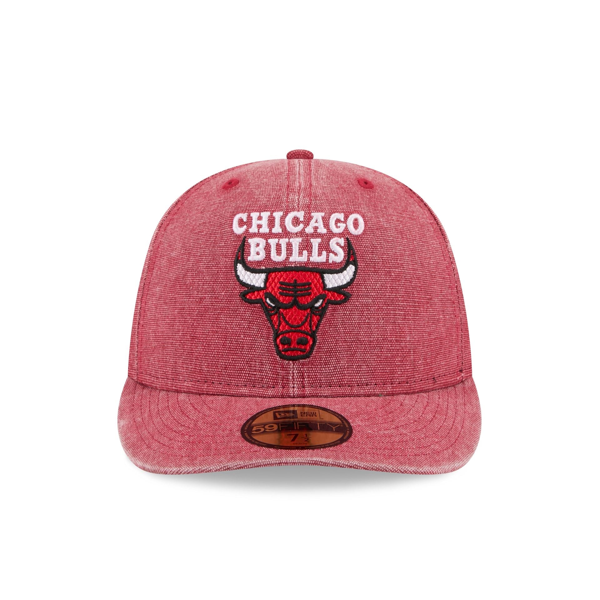 Chicago Bulls Hardwood Classics Diamond Stitch Red 59FIFTY Fitted Hat