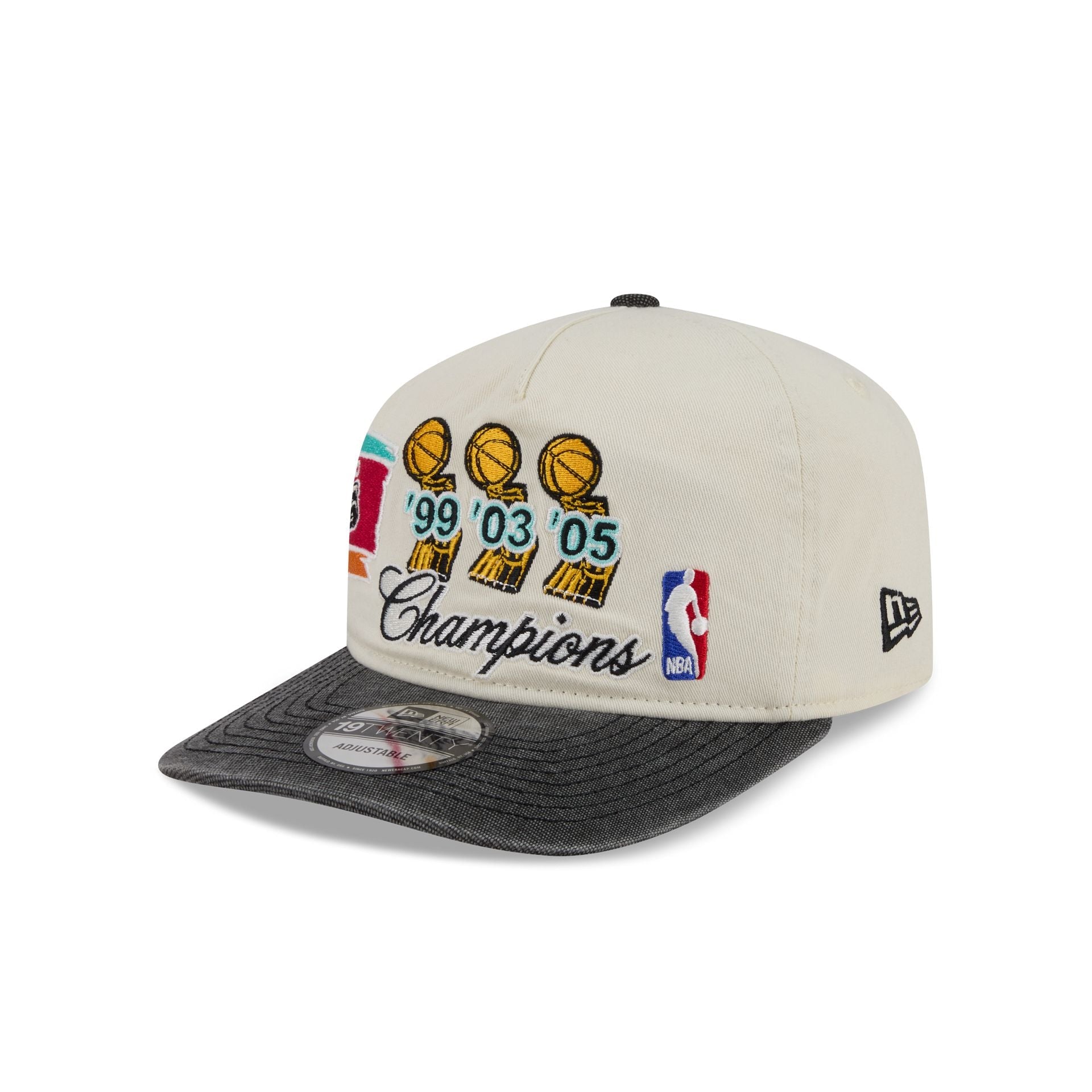 San Antonio Spurs Hardwood Classics Past Glory 19TWENTY Adjustable Hat