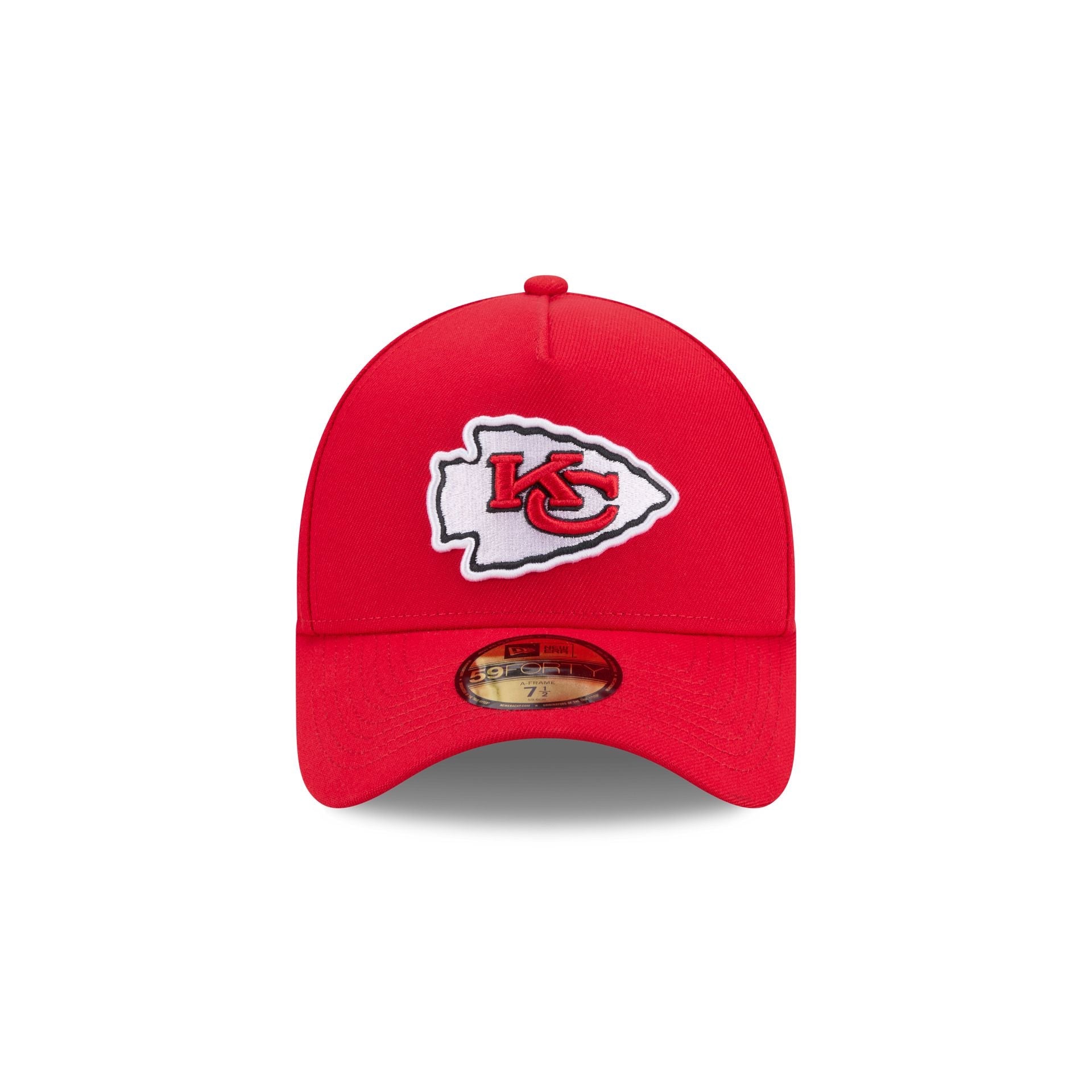 Kansas City Chiefs Team Side 59FORTY A-Frame Fitted Hat