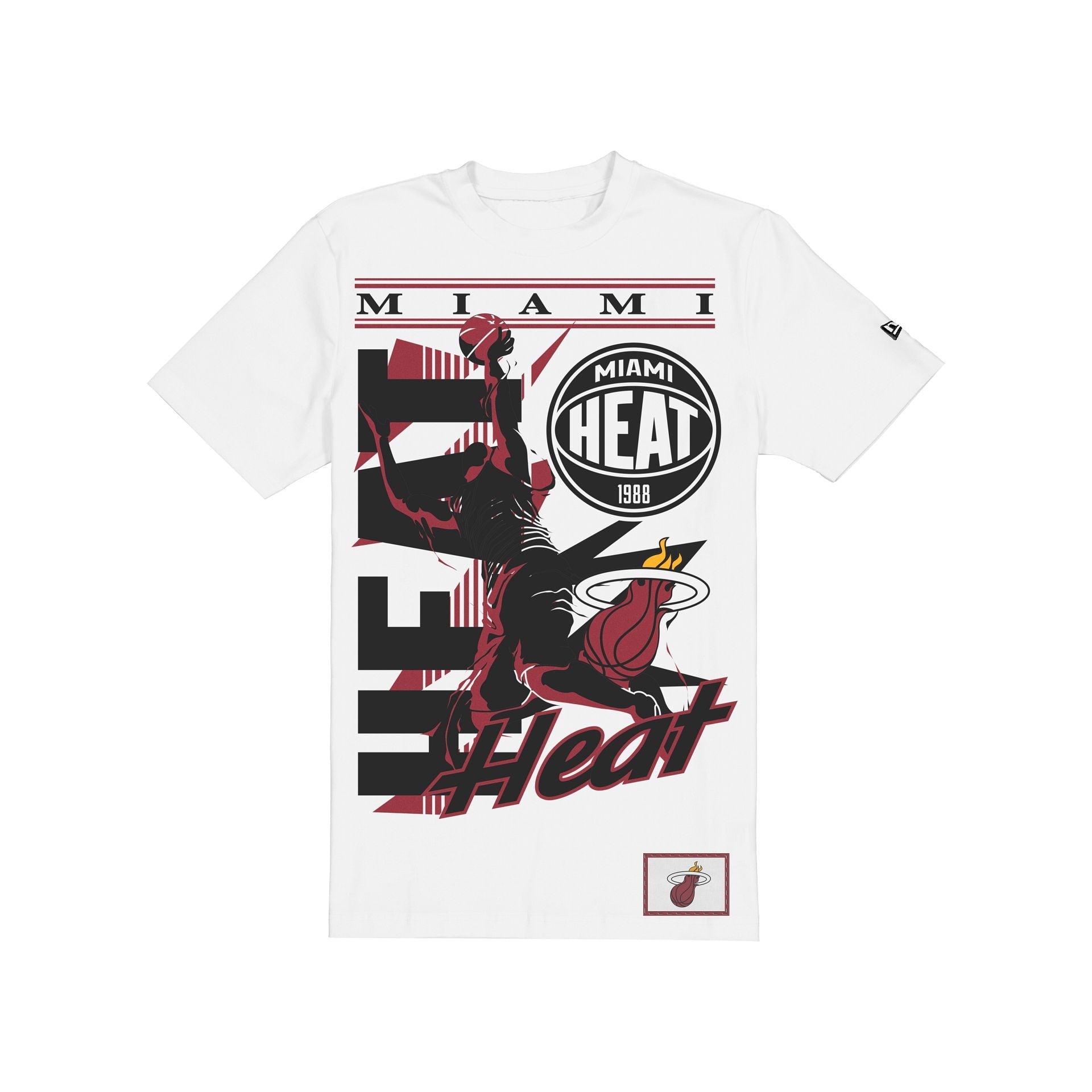 Miami Heat Sport Classics Player White T-Shirt