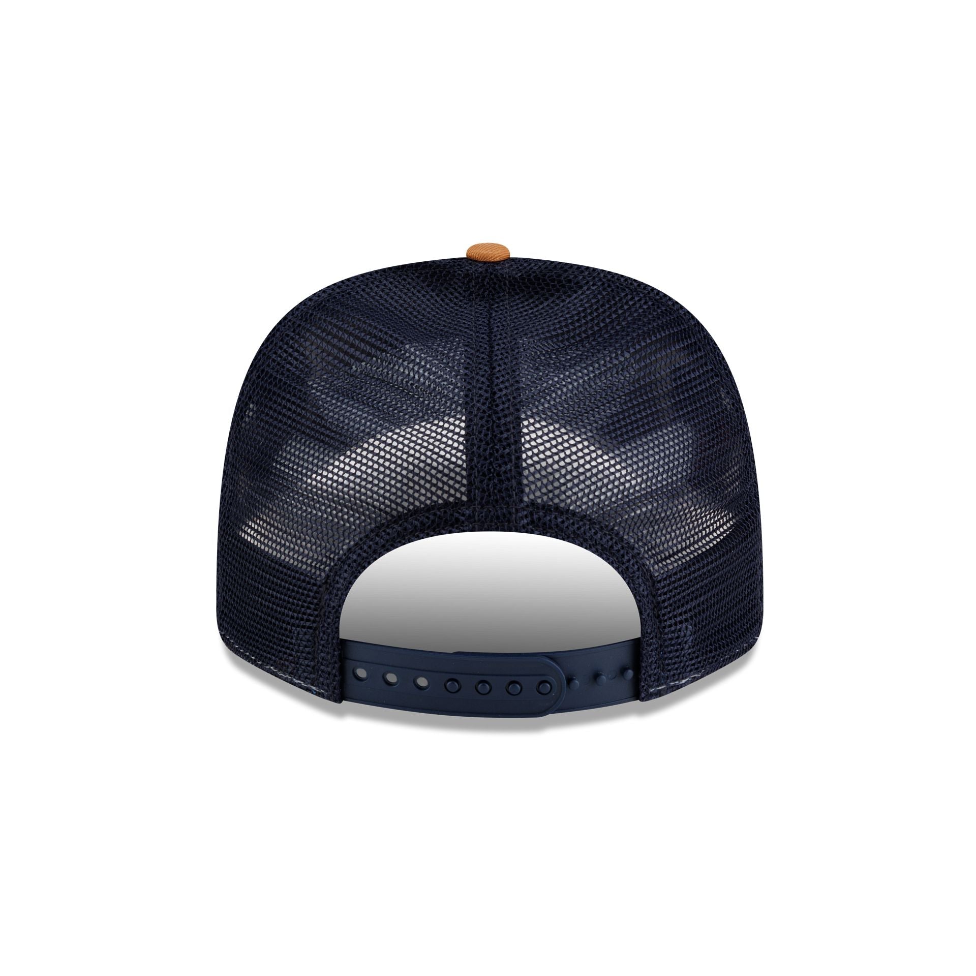 Michigan Wolverines Light Bronze Split Panel 9SEVENTY Trucker Hat