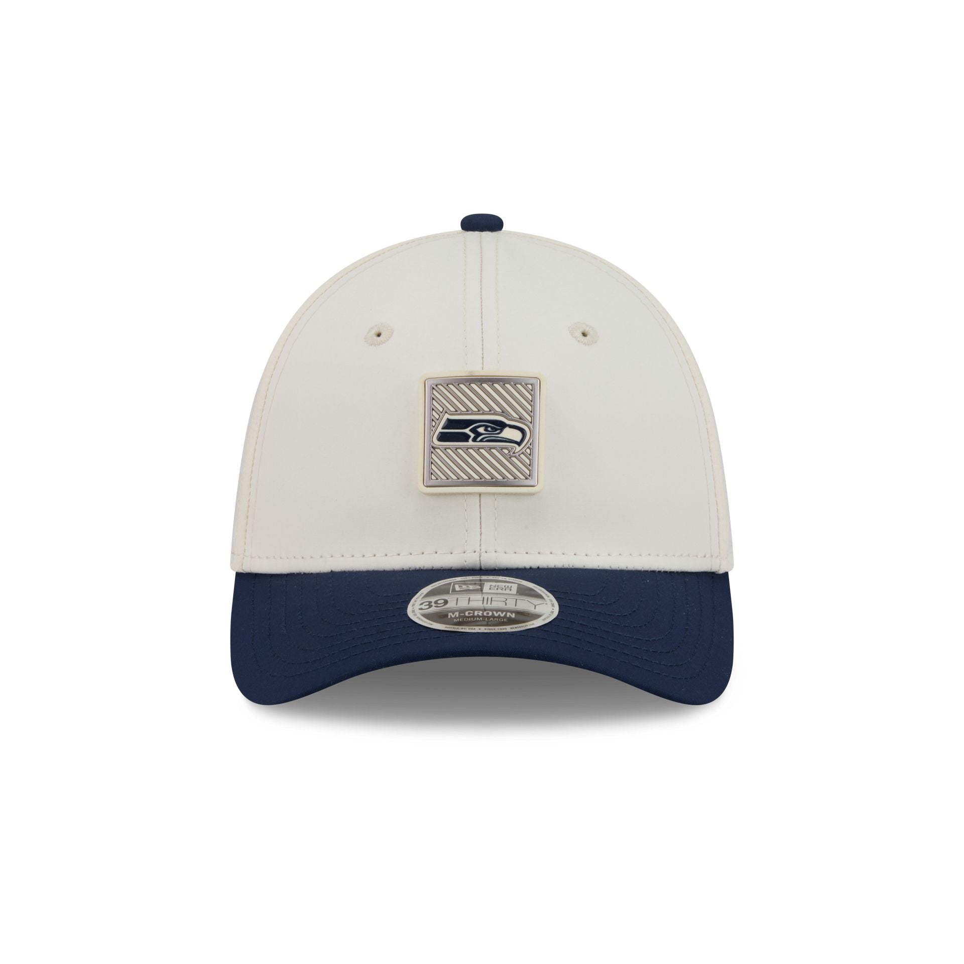 Seattle Seahawks 2026 Training 39THIRTY M-Crown Stretch-Fit Hat