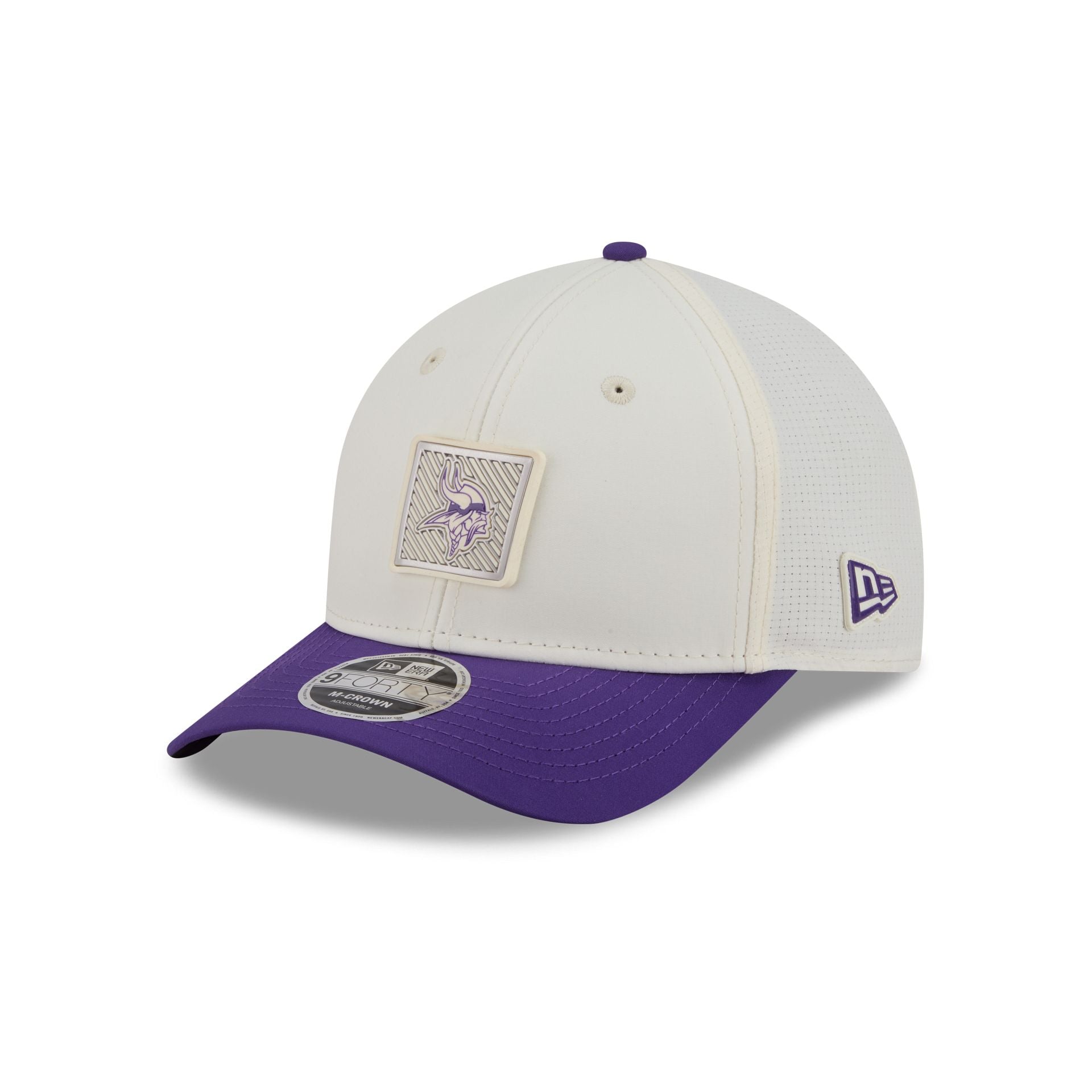Minnesota Vikings 2026 Training 9FORTY M-Crown Snapback Hat