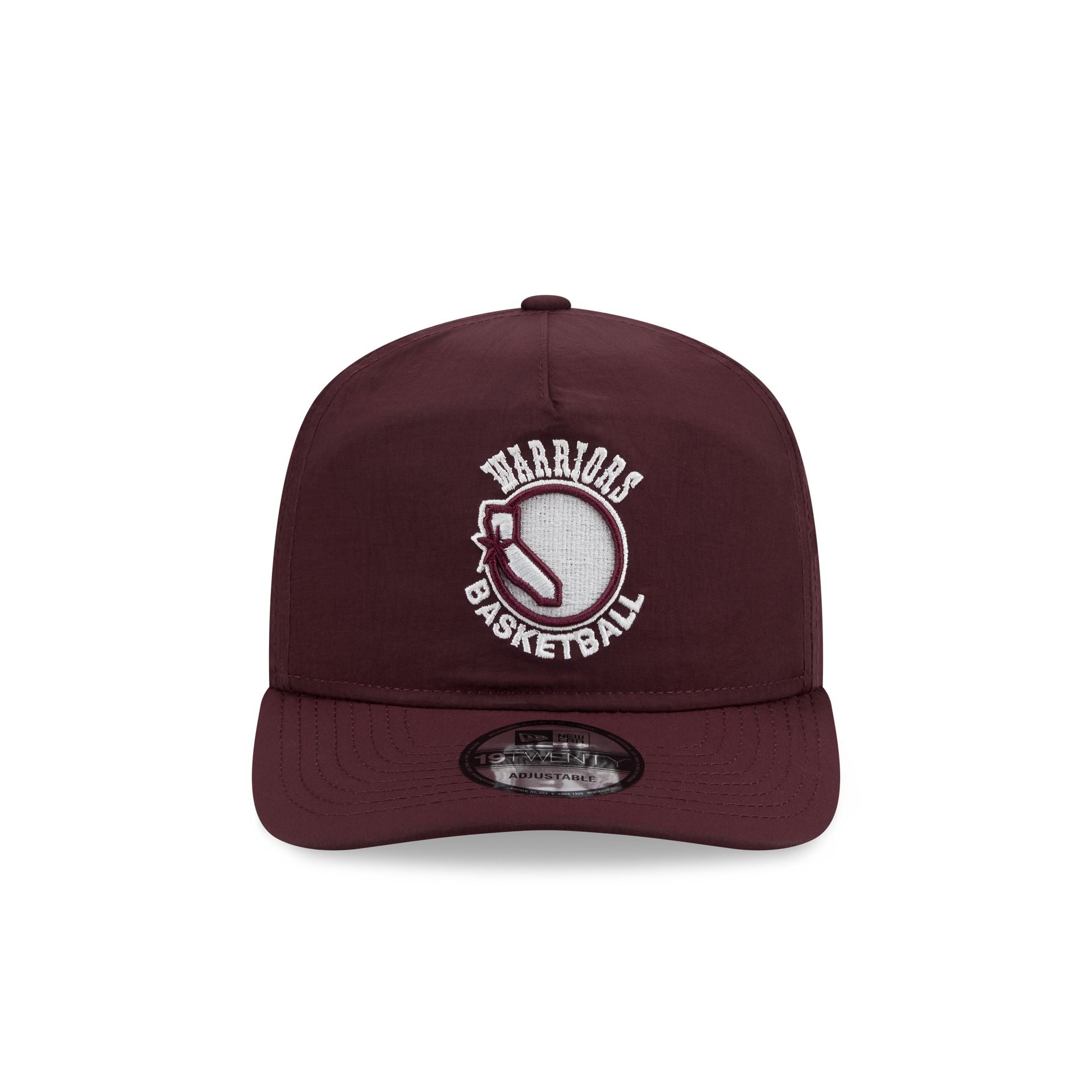 Golden State Warriors Burgundy Nylon 19TWENTY Adjustable Hat