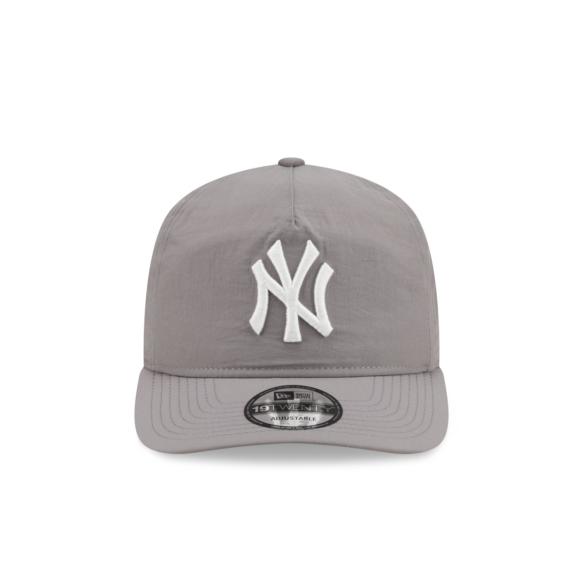 New York Yankees Gray Nylon 19TWENTY Adjustable Hat