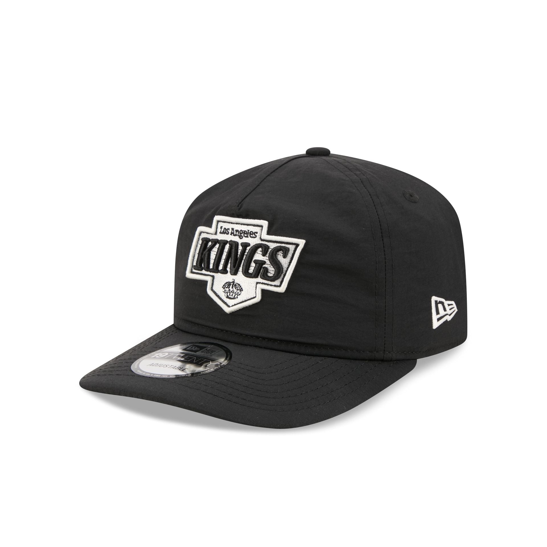 Los Angeles Kings Black Nylon 19TWENTY Adjustable Hat
