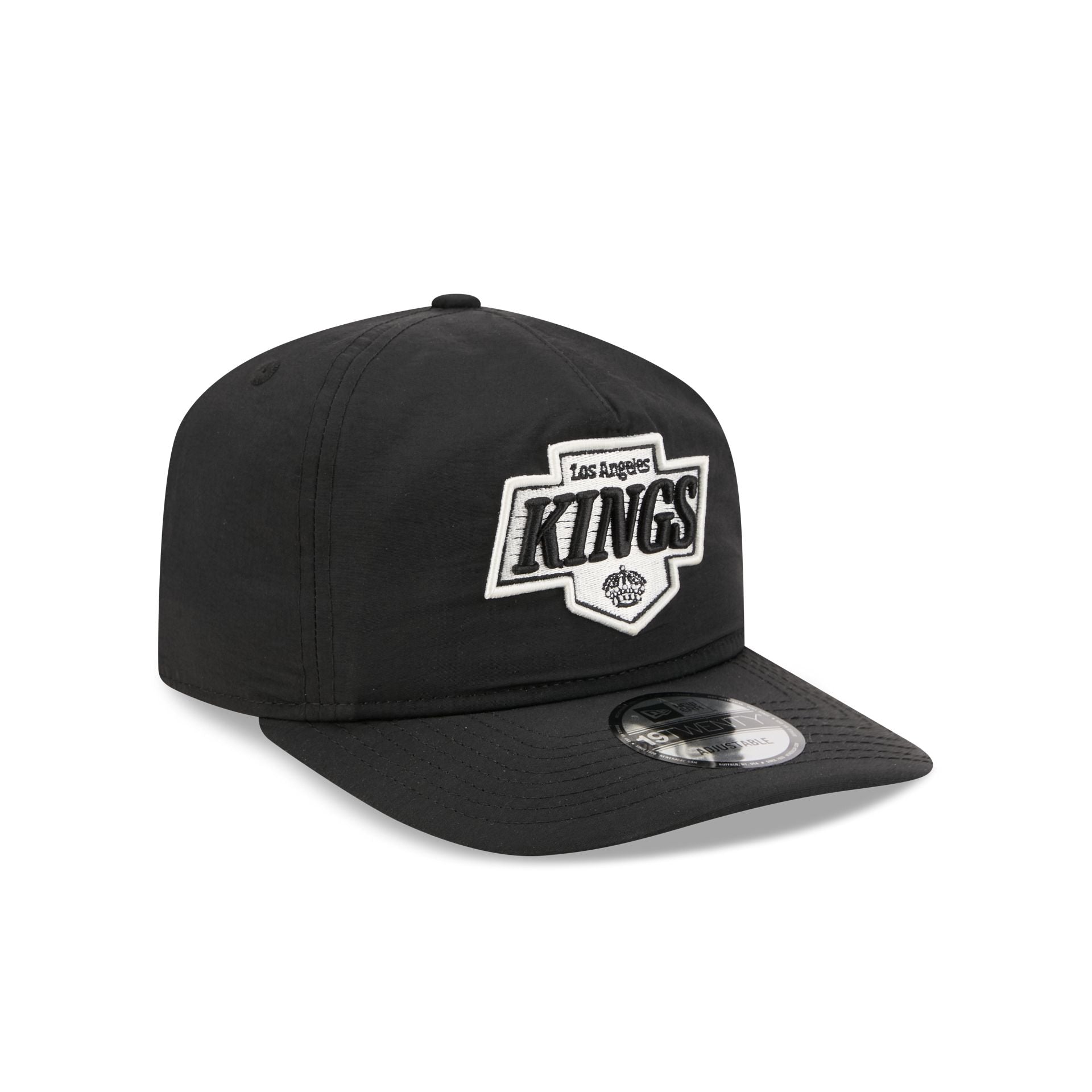 Los Angeles Kings Black Nylon 19TWENTY Adjustable Hat
